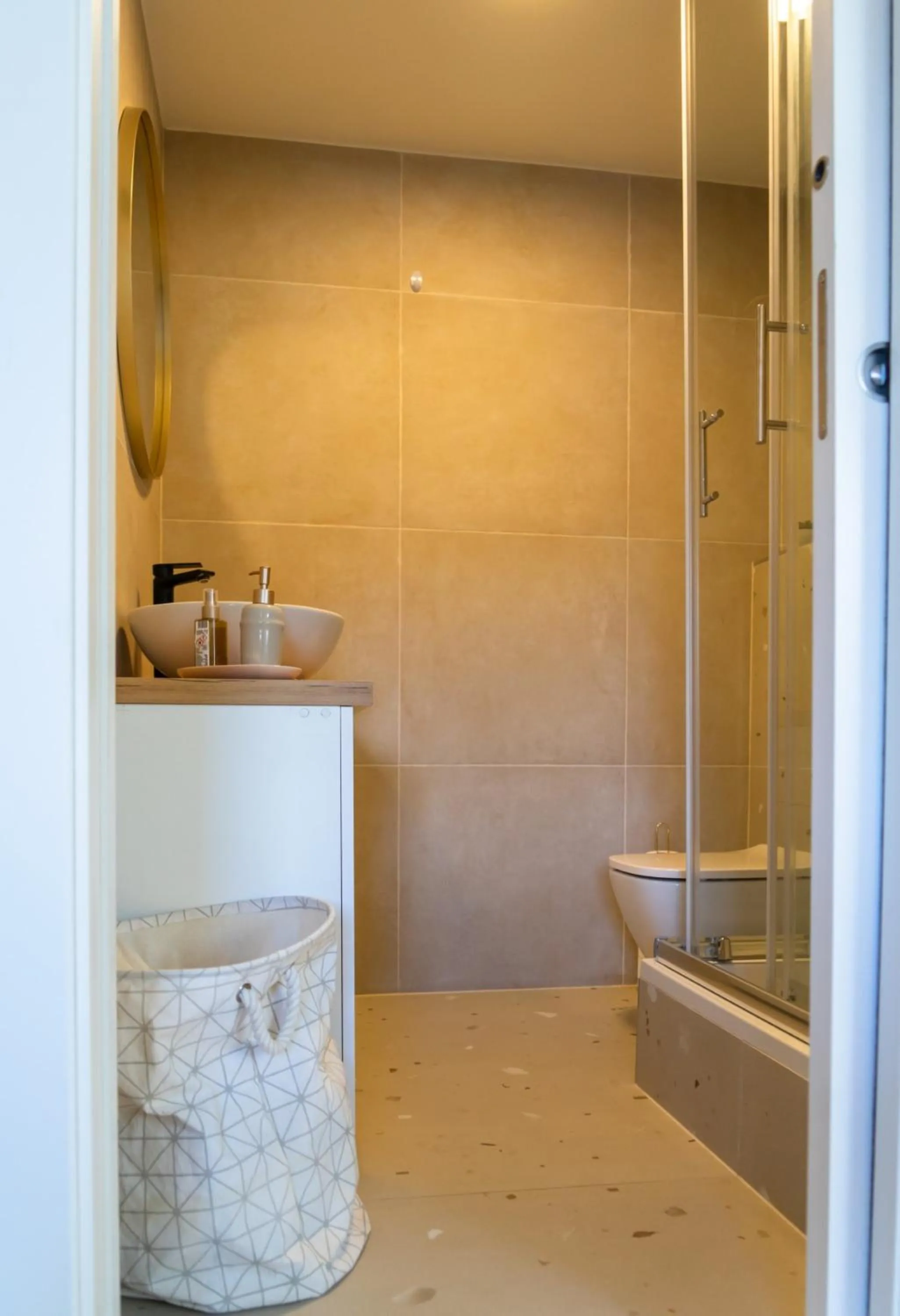 Shower in Cool attic apartment Marina in the heart of Split
