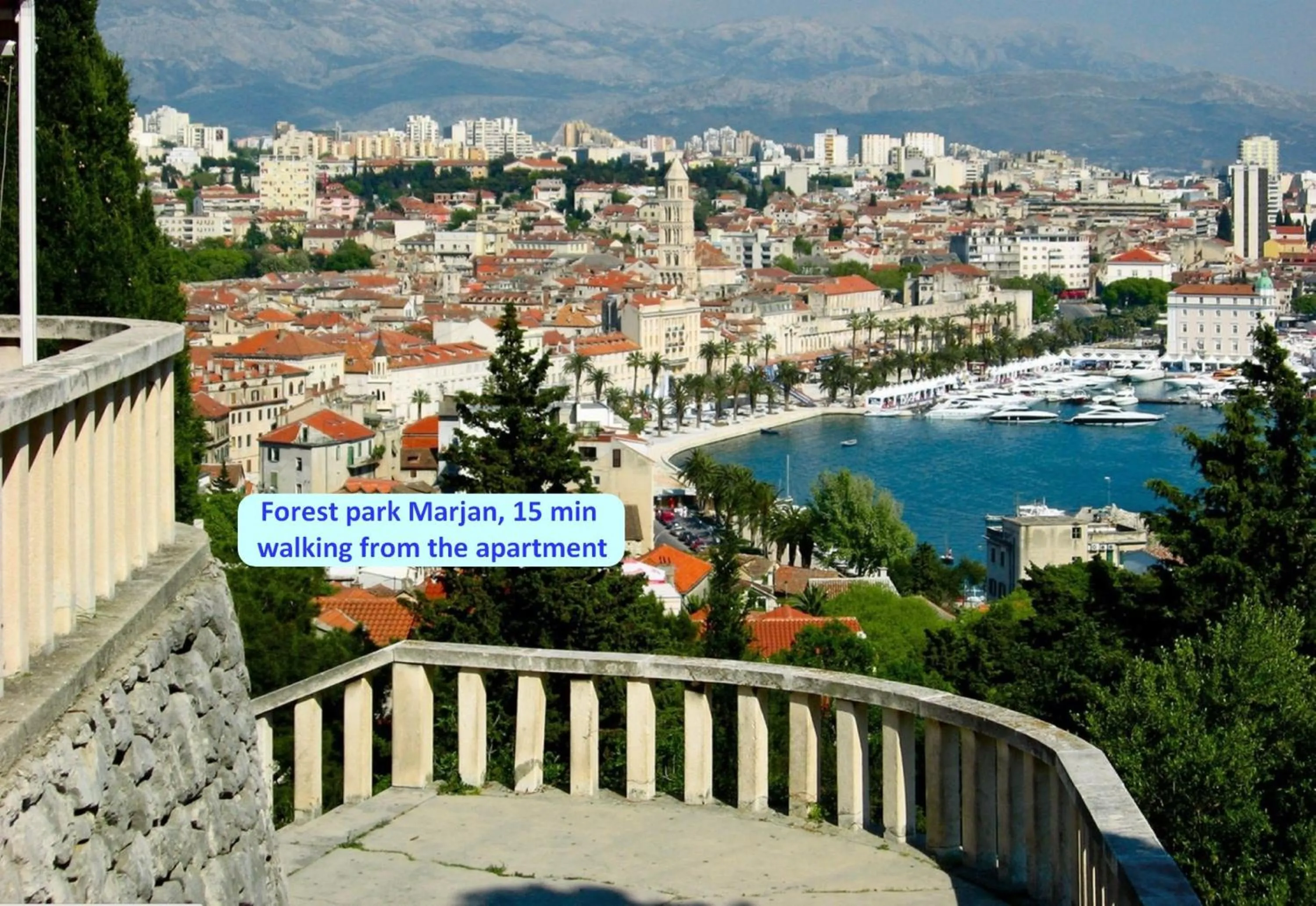 Nearby landmark in Cool attic apartment Marina in the heart of Split