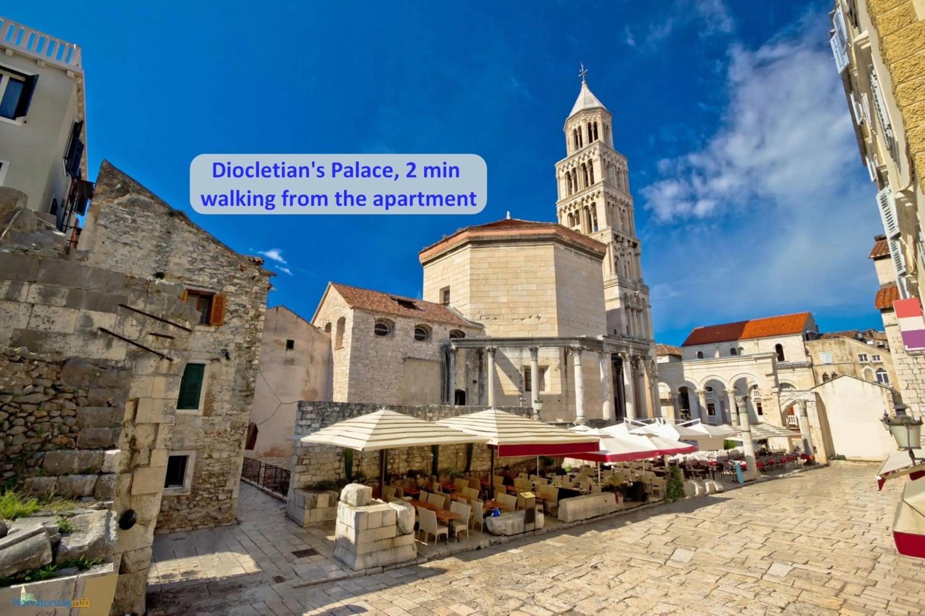 Nearby landmark in Cool attic apartment Marina in the heart of Split