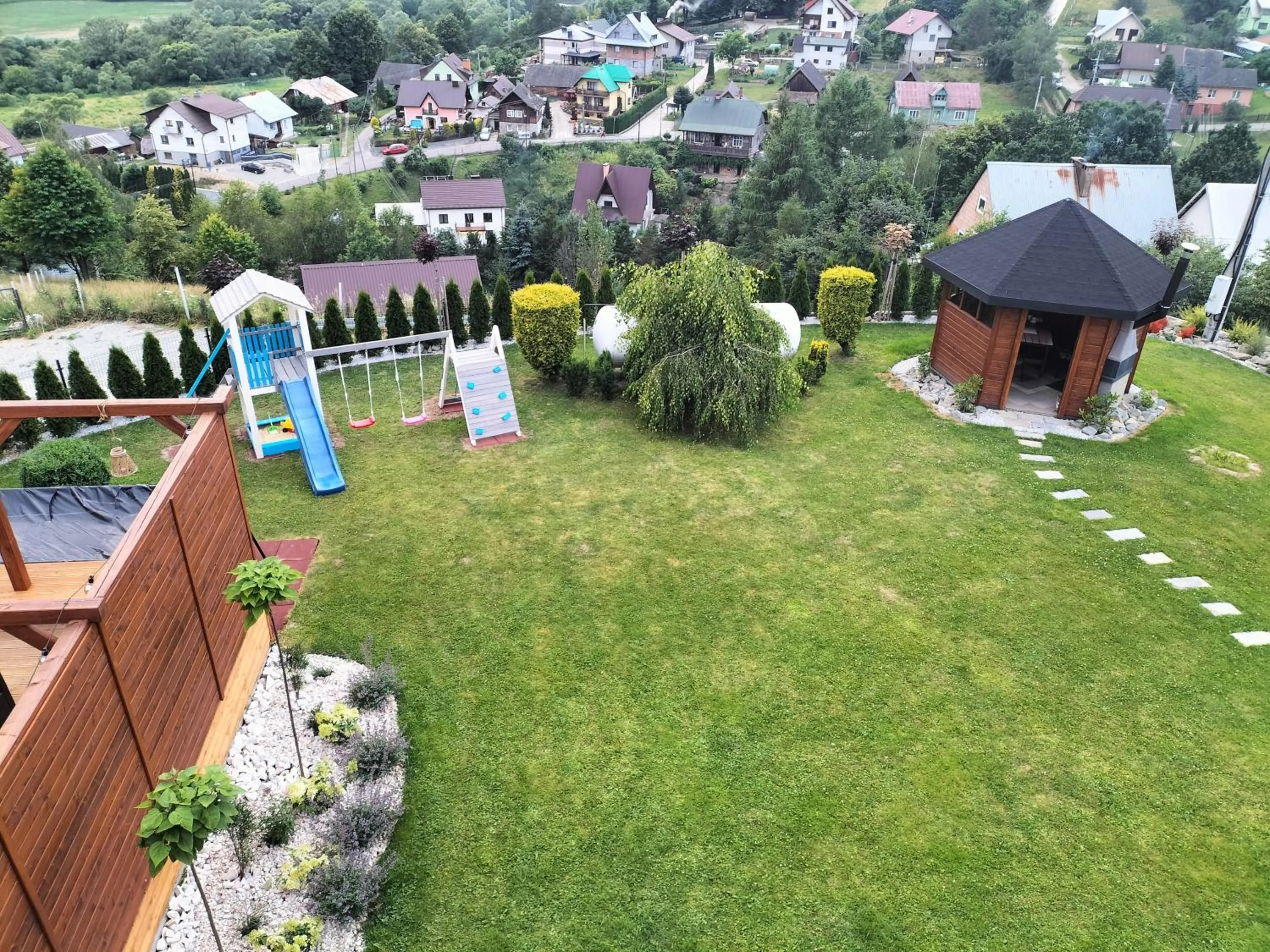 Garden in Apartament na wzgórzu