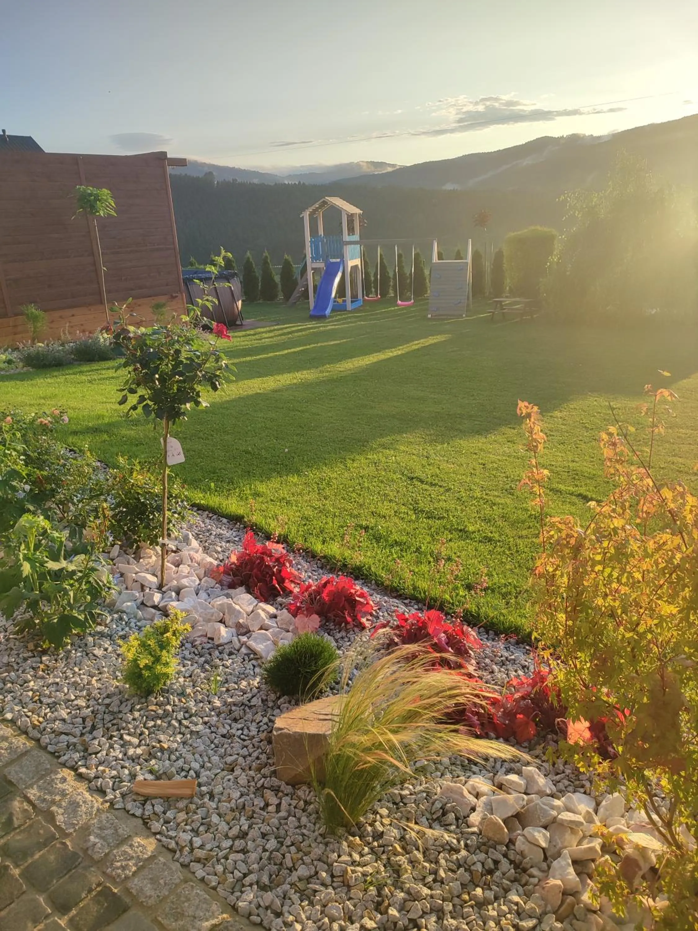 Garden in Apartament na wzgórzu