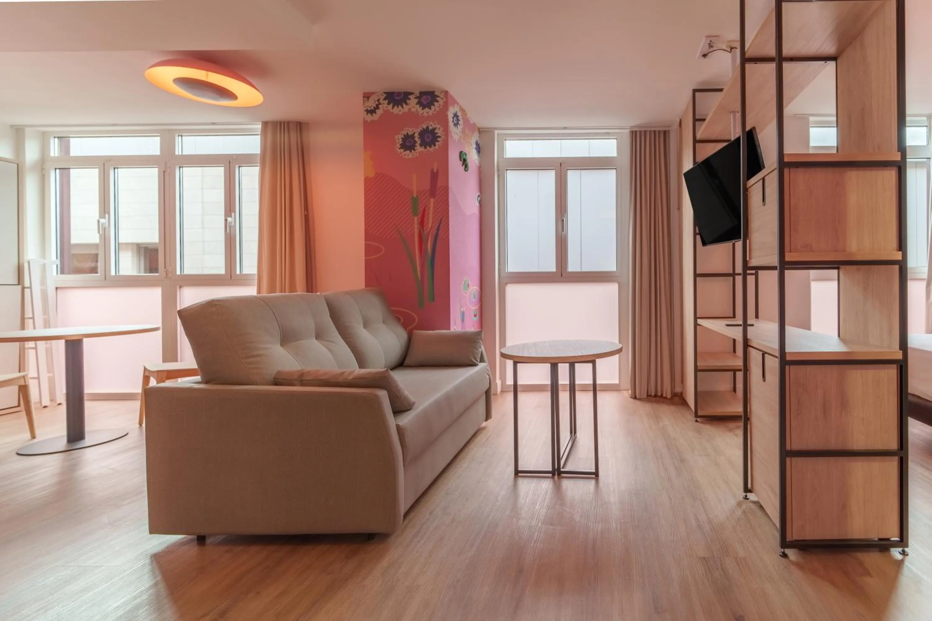 Living room in Spirit Apartamentos Valladolid Centro