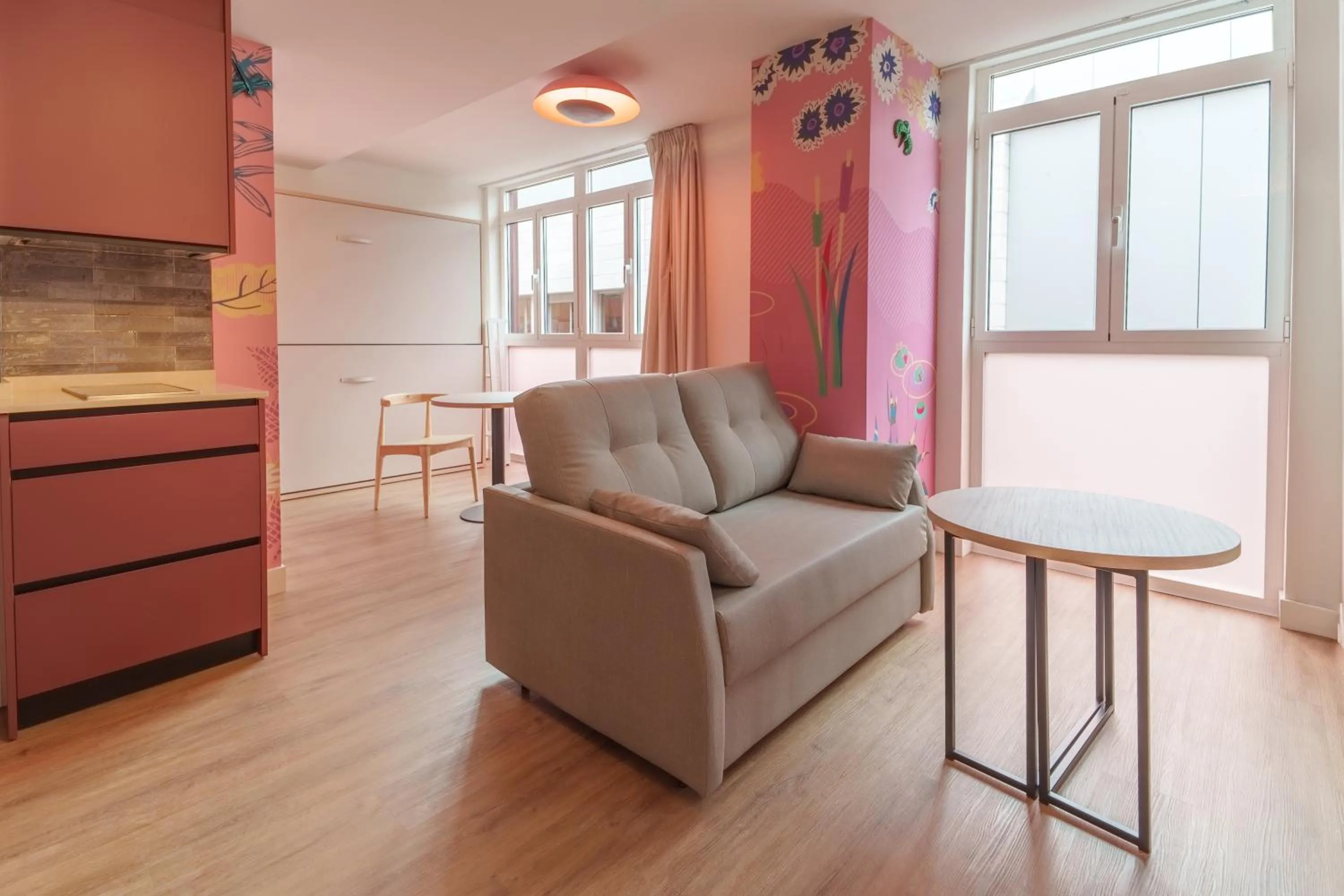 Living room in Spirit Apartamentos Valladolid Centro
