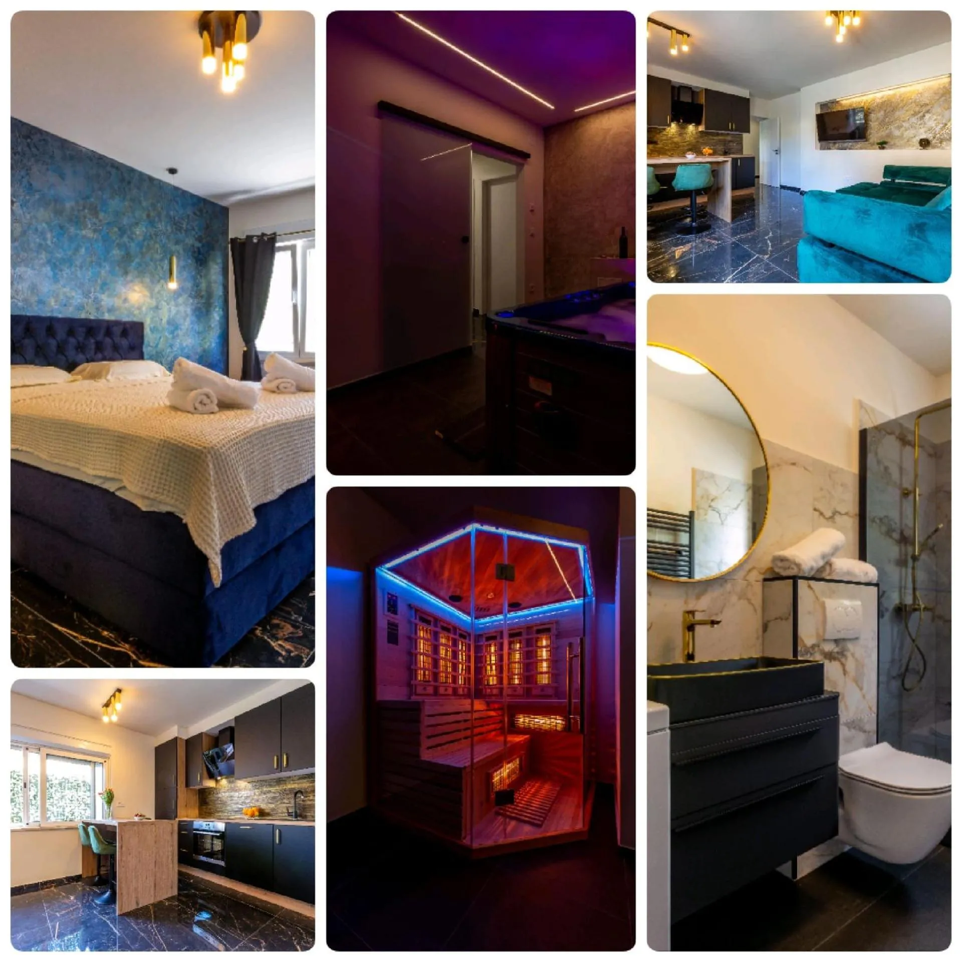 Luxury Hedone Apartment near the Bridge with Private SPA Zone