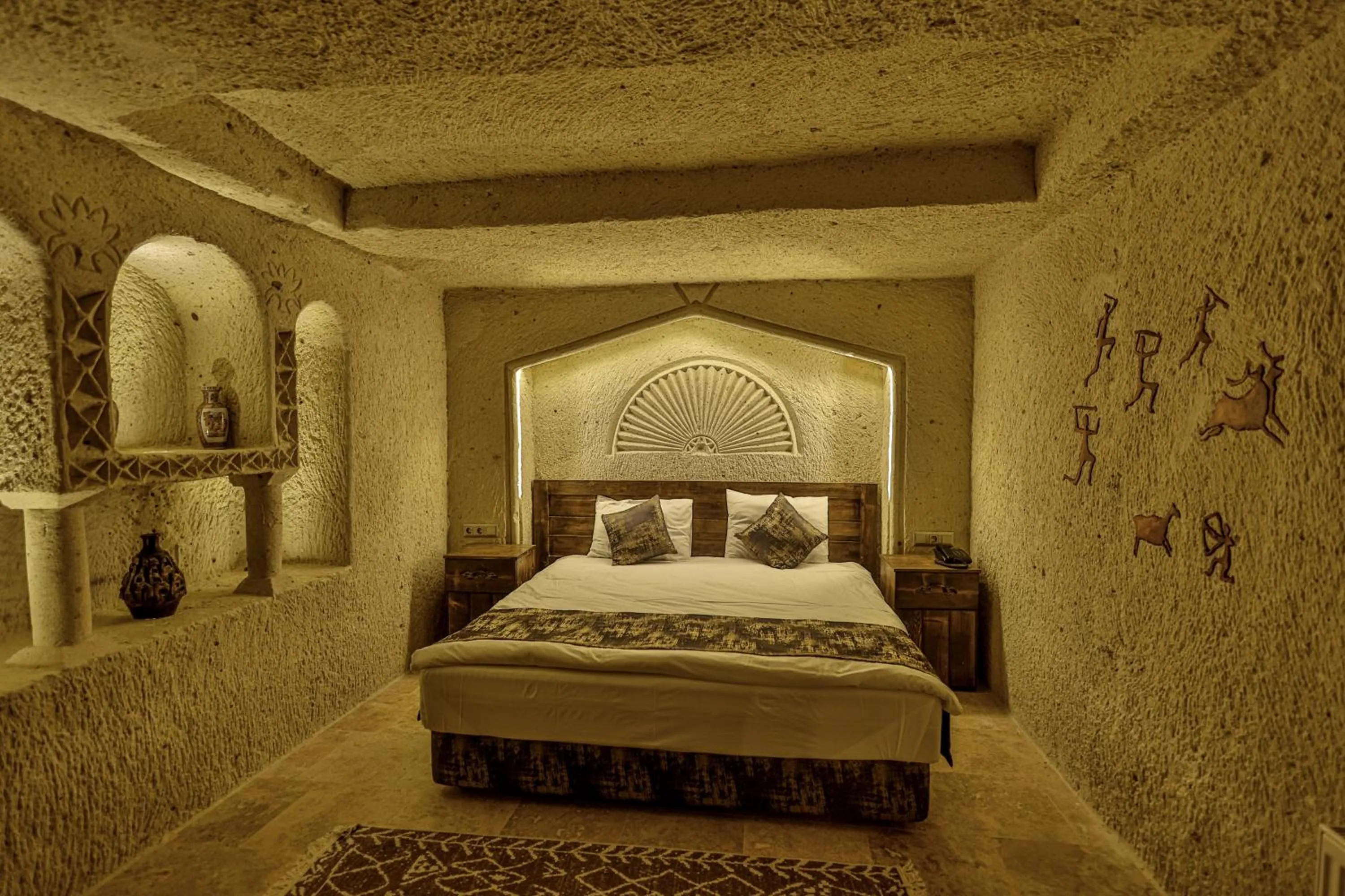 Bedroom, Bed in CaveAdocia Stone&Cave Hotel