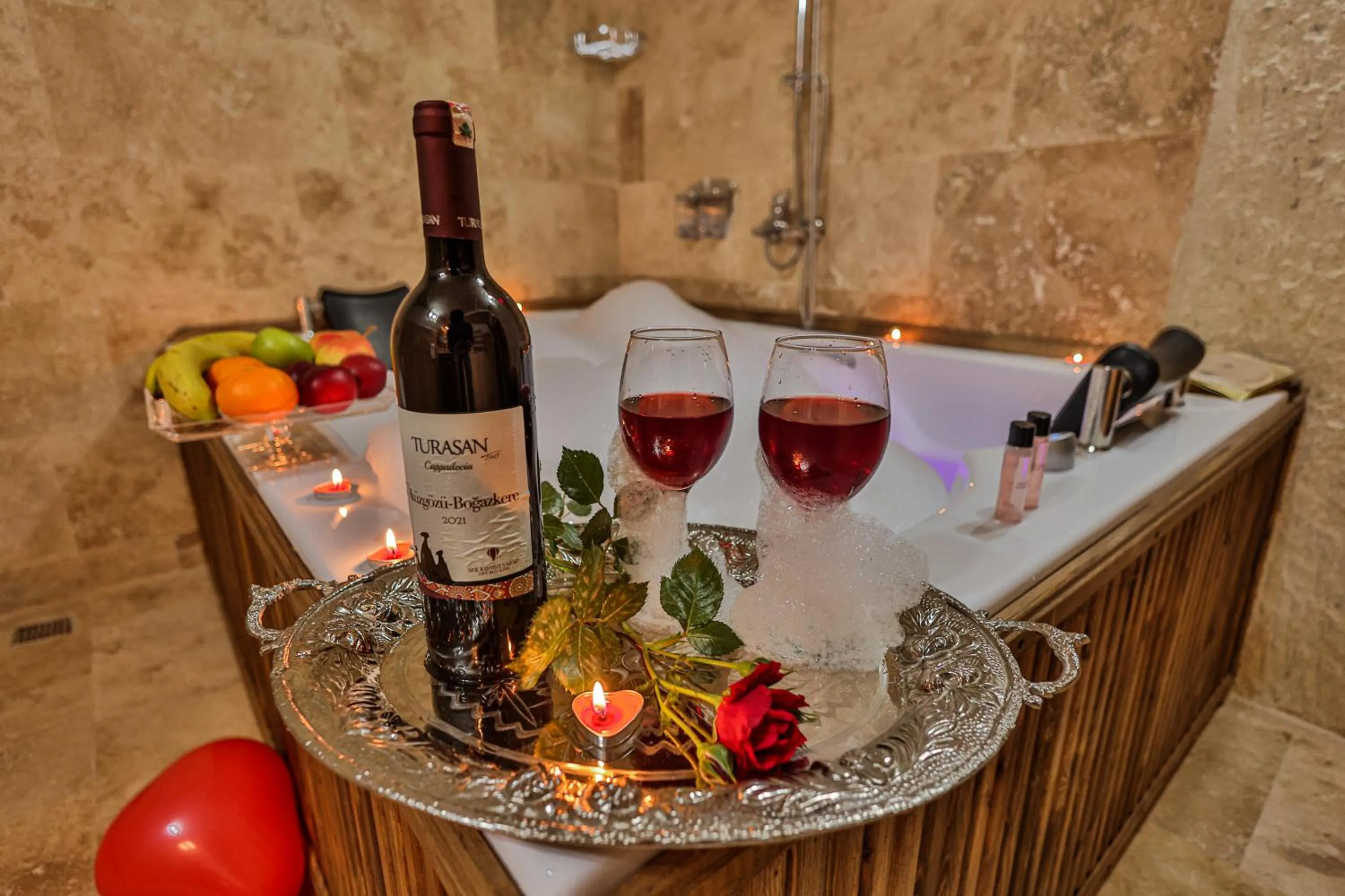 Food and drinks in CaveAdocia Stone&Cave Hotel