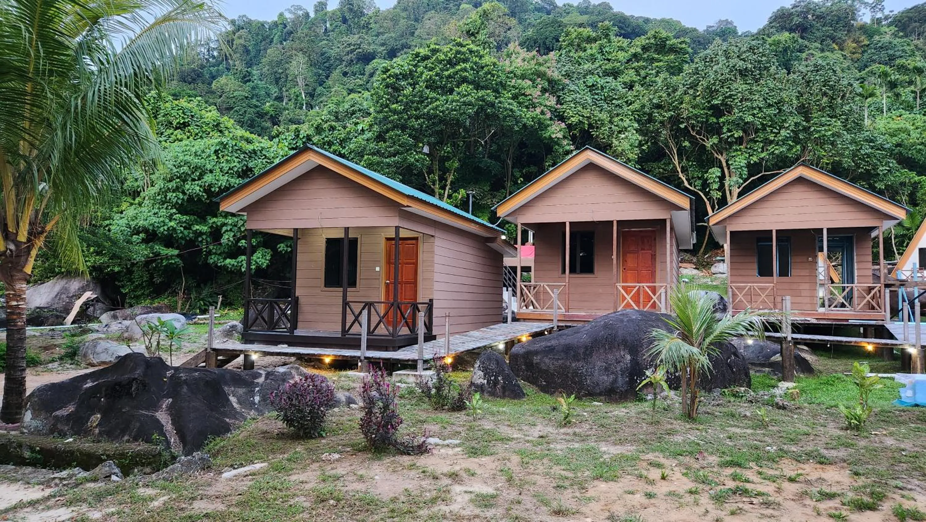 Property building in Dumba Bay Tioman