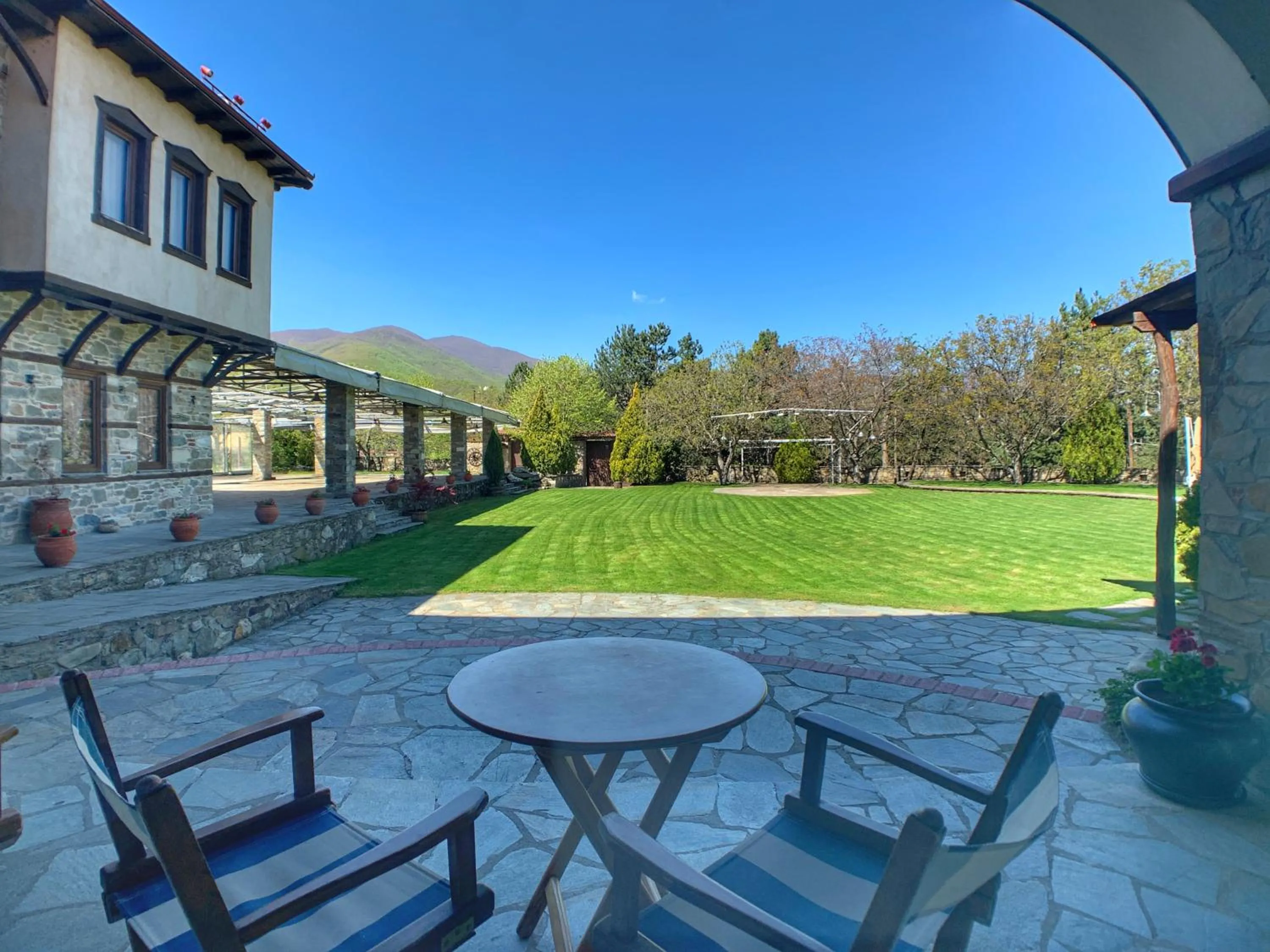 Garden in Hotel Apsis