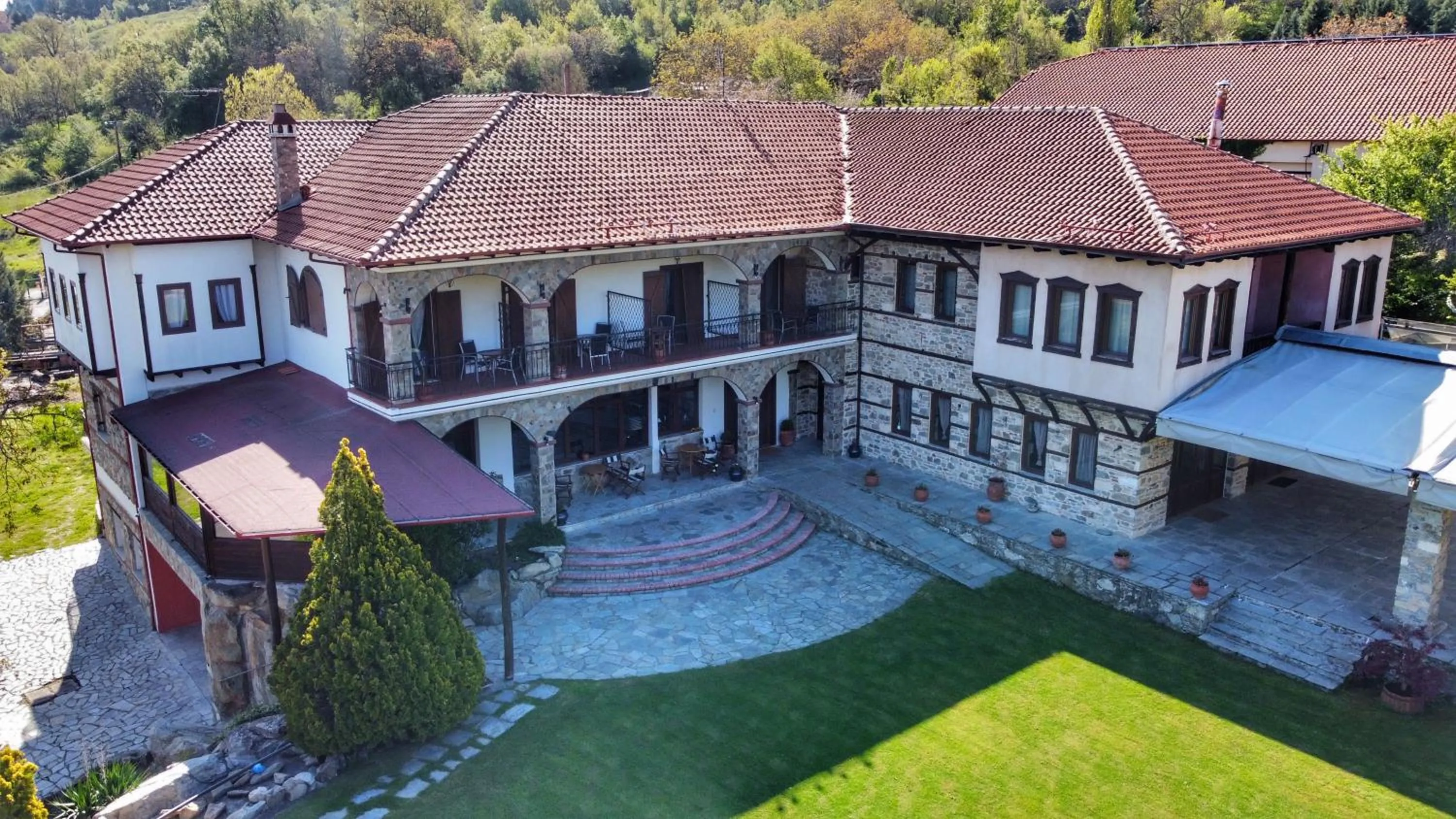 Bird's eye view in Hotel Apsis