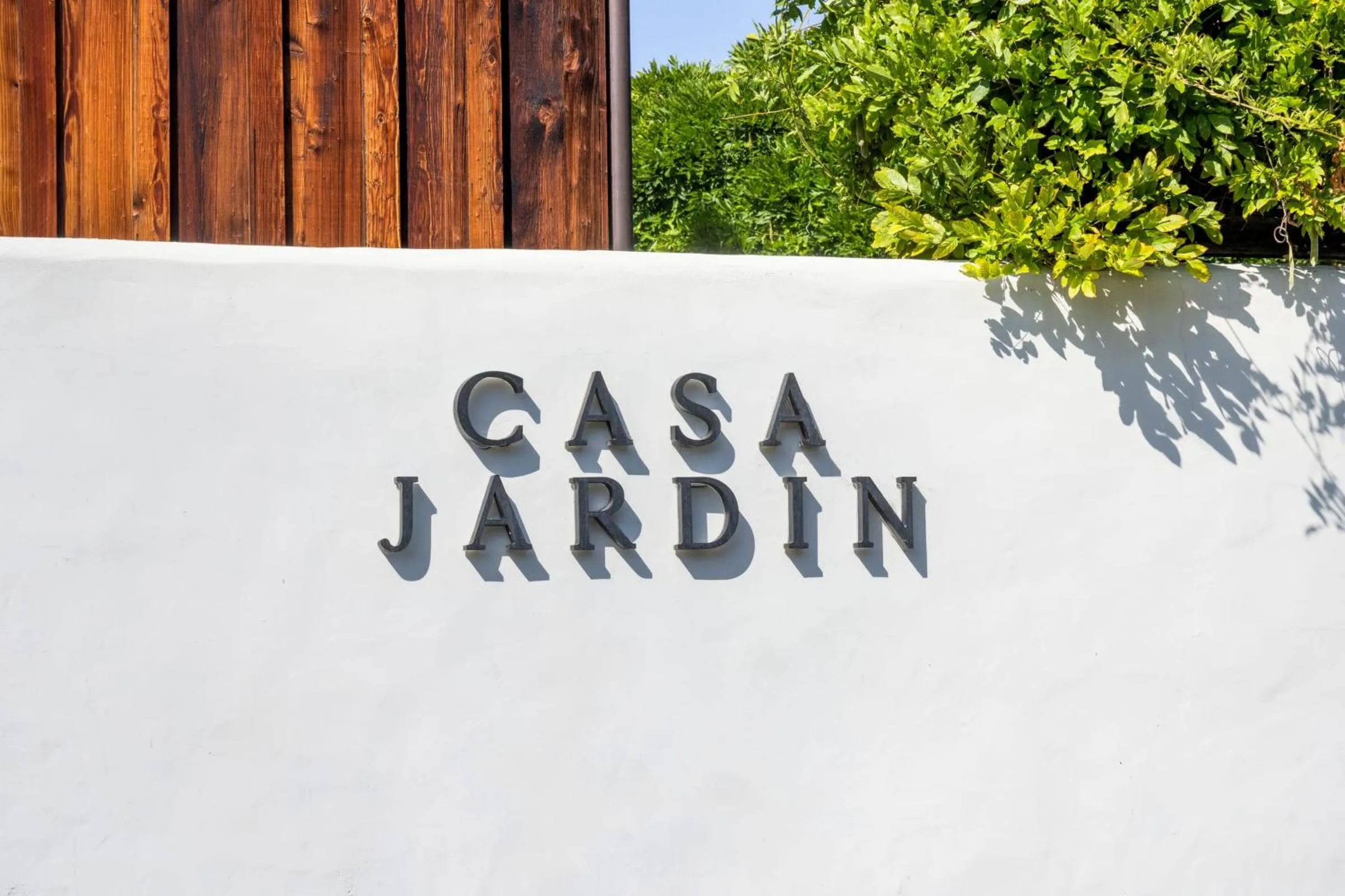 Property logo or sign in Casa Jardin - Boutique Suites in Downtown Santa Barbara
