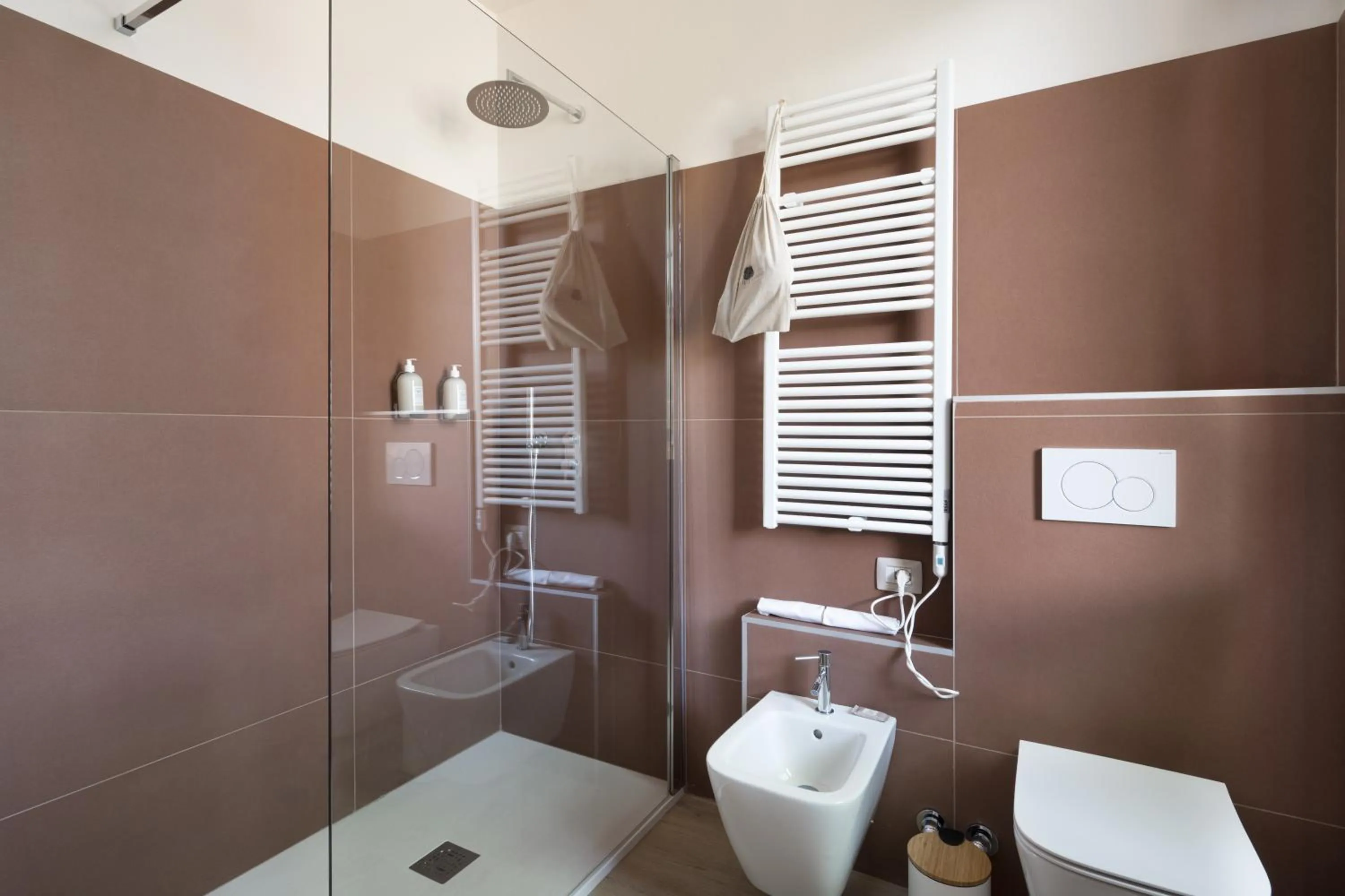 Shower in Villa Il Platano