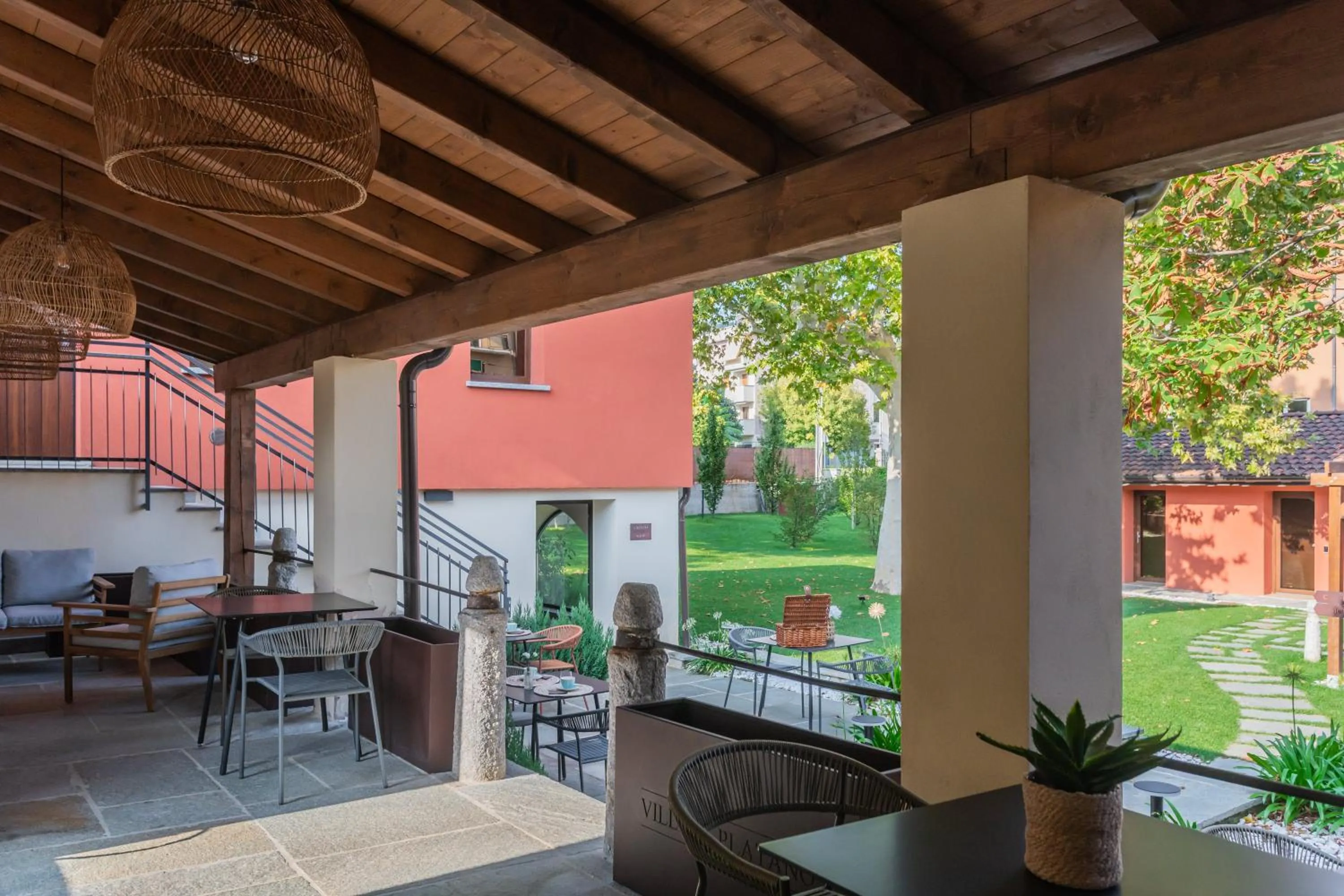 Garden in Villa Il Platano