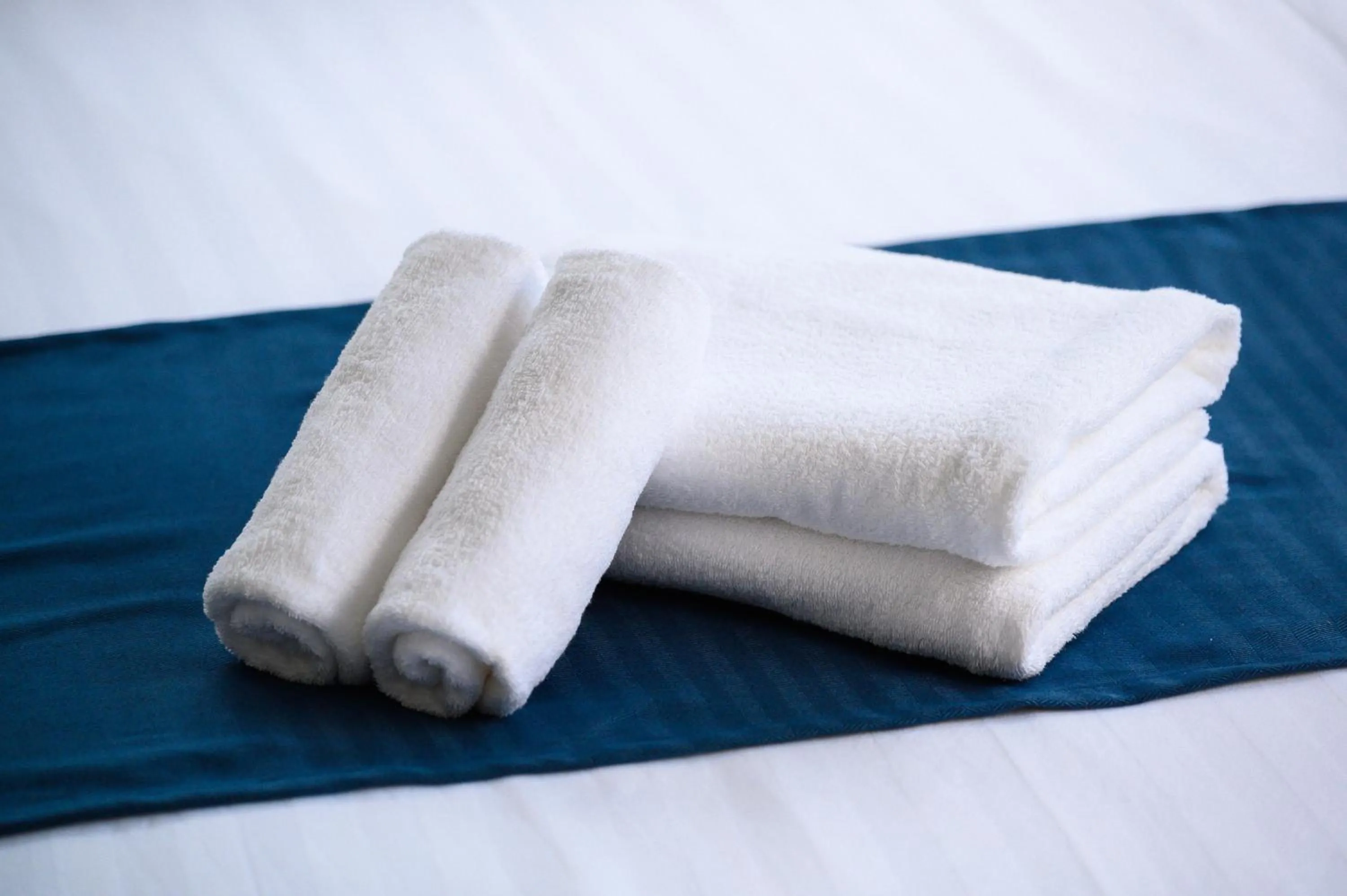 towels, Bed in Ueno Woo Hotel