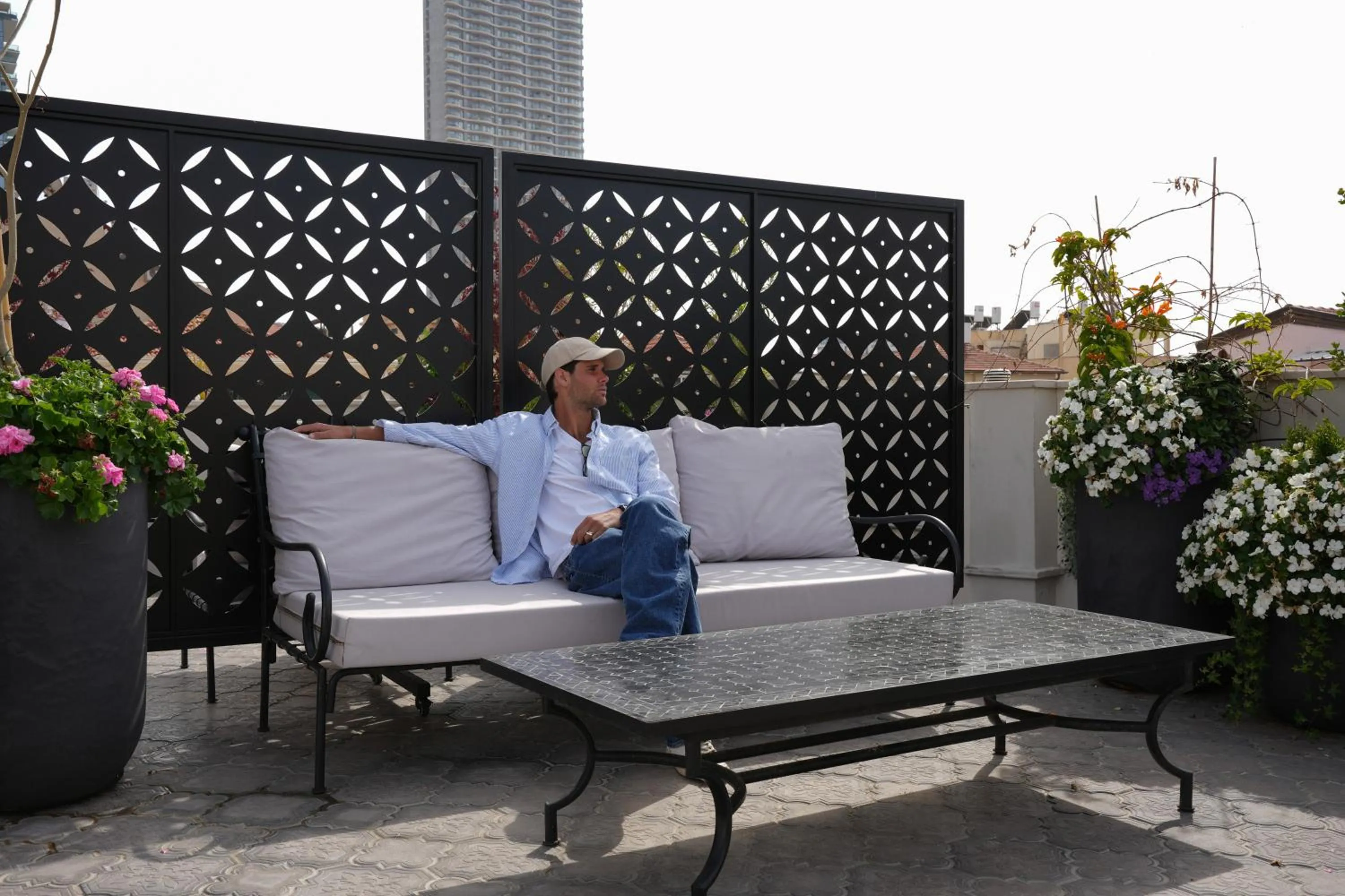 Balcony/Terrace in Allegro Neve Tzedek Boutique Suites - By HOMY