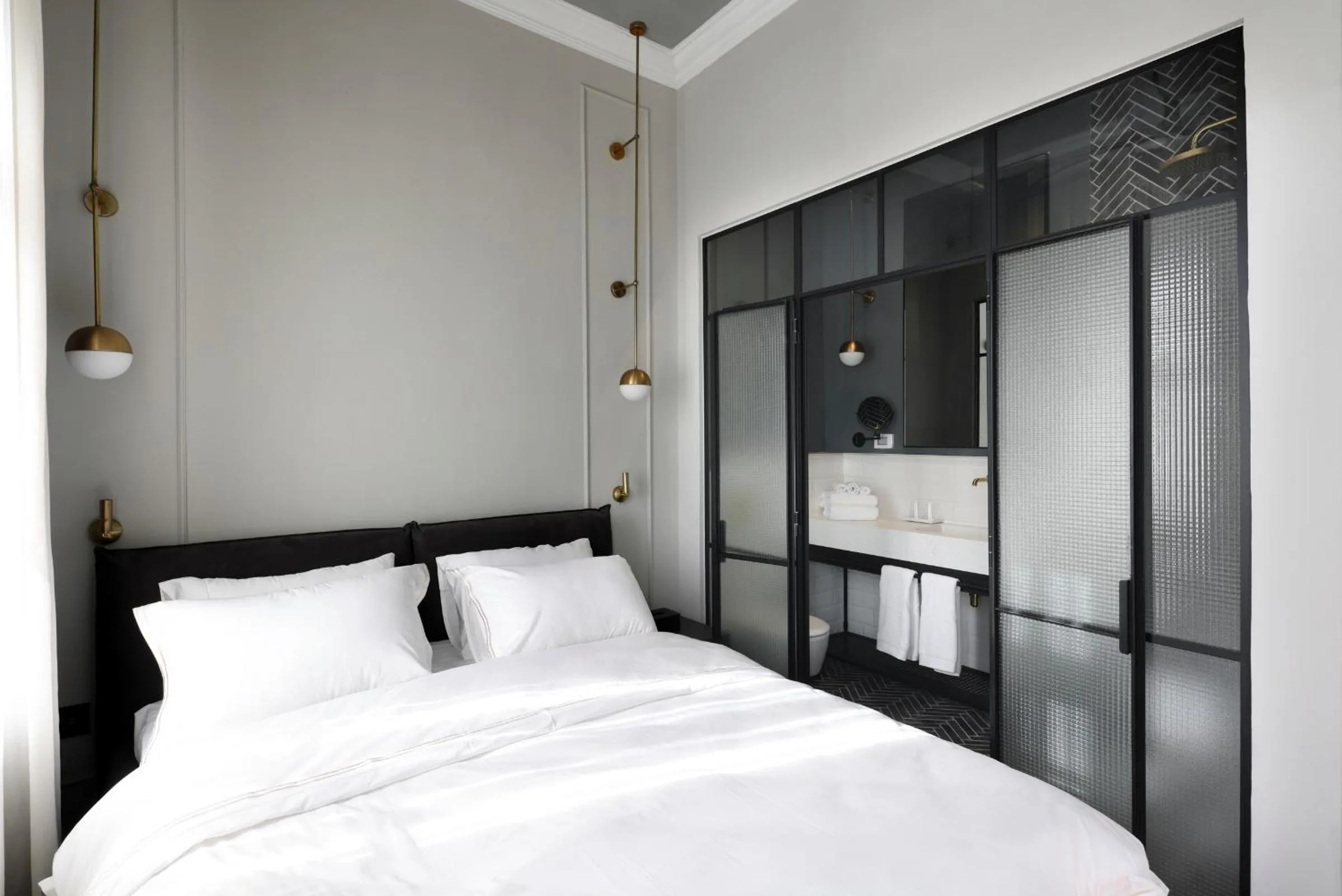 Bed in Allegro Neve Tzedek Boutique Suites - By HOMY