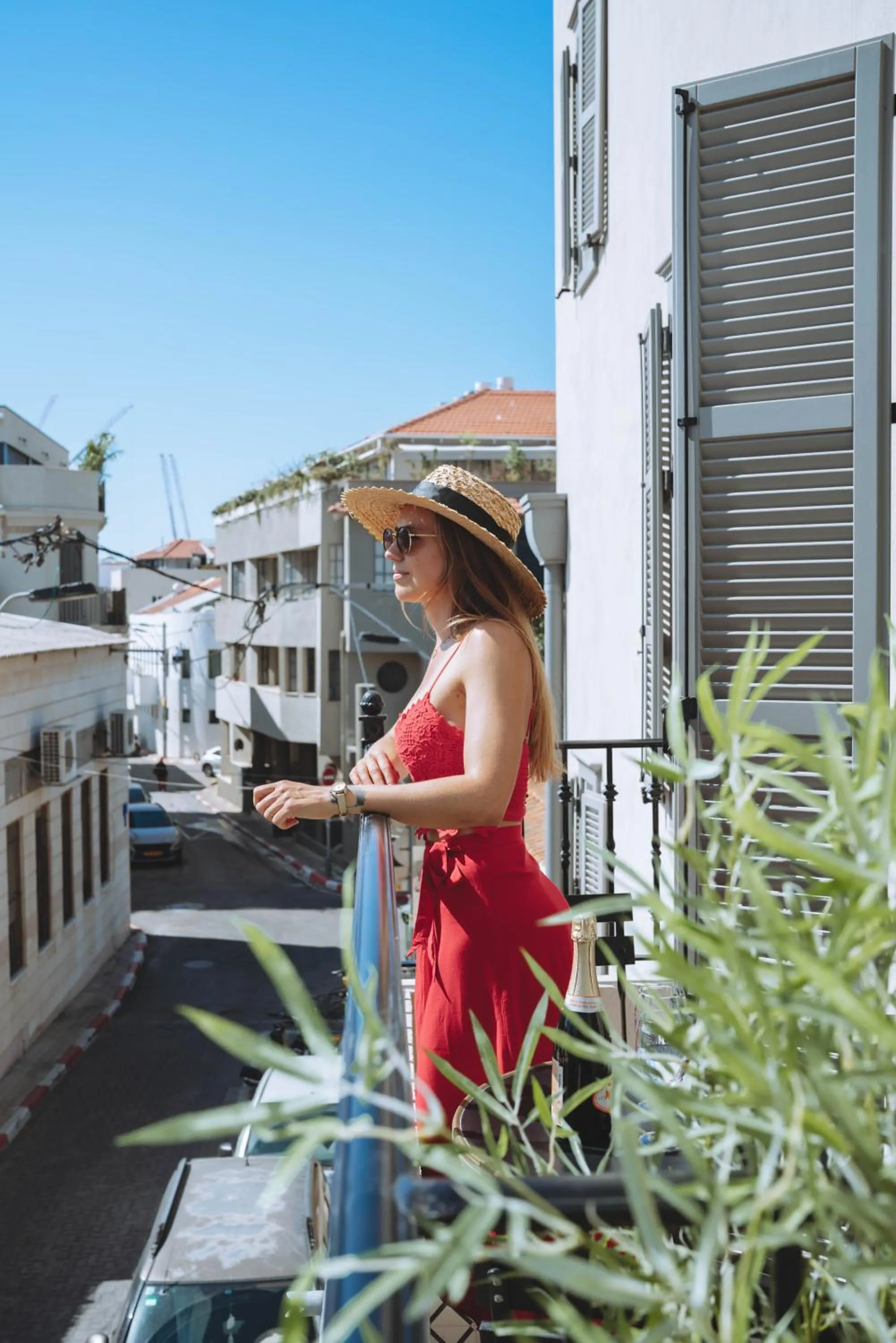 Balcony/Terrace in Allegro Neve Tzedek Boutique Suites - By HOMY