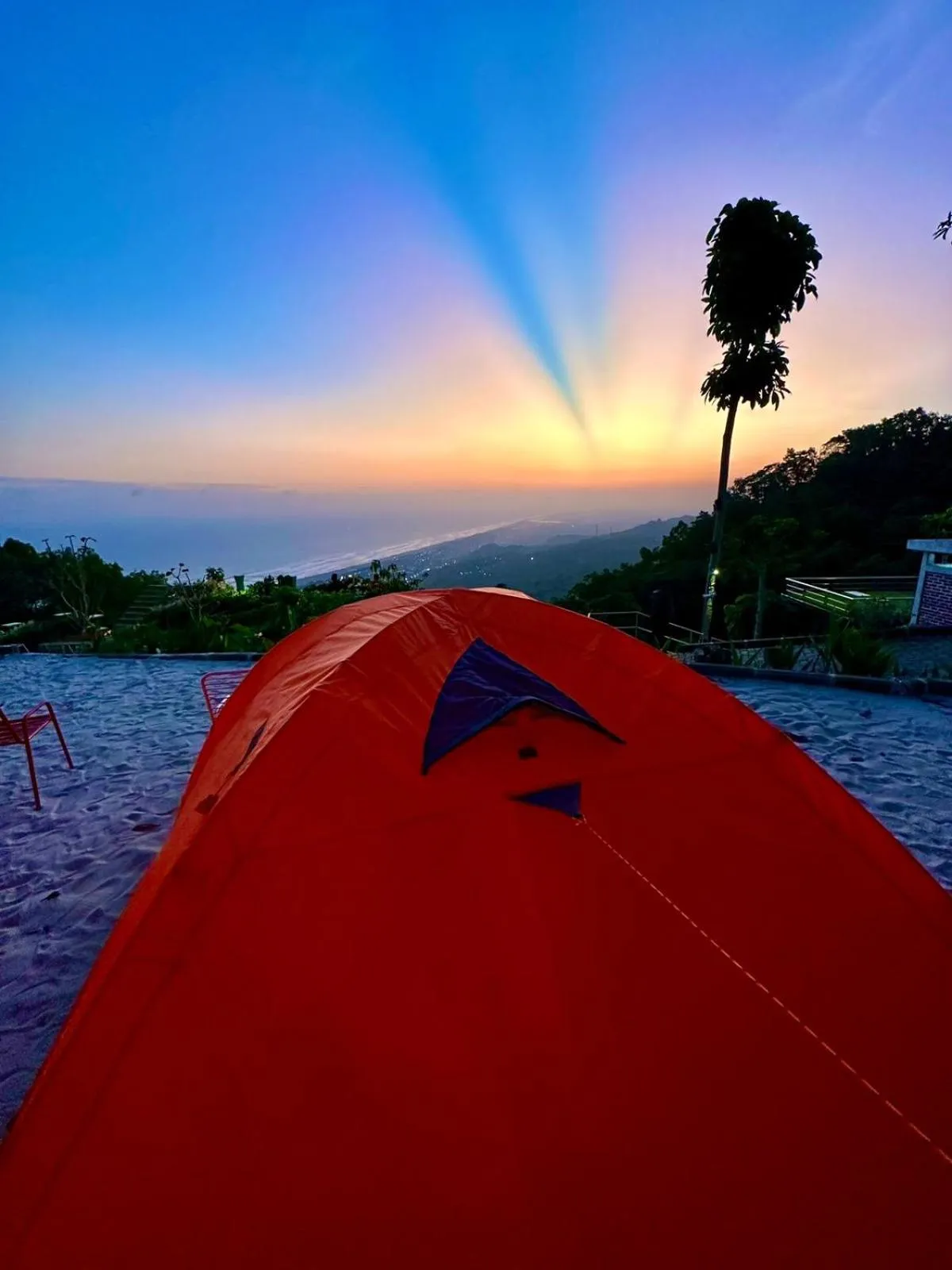 Natural landscape in Glamping Omah Kayu at Watu Paris Jogja