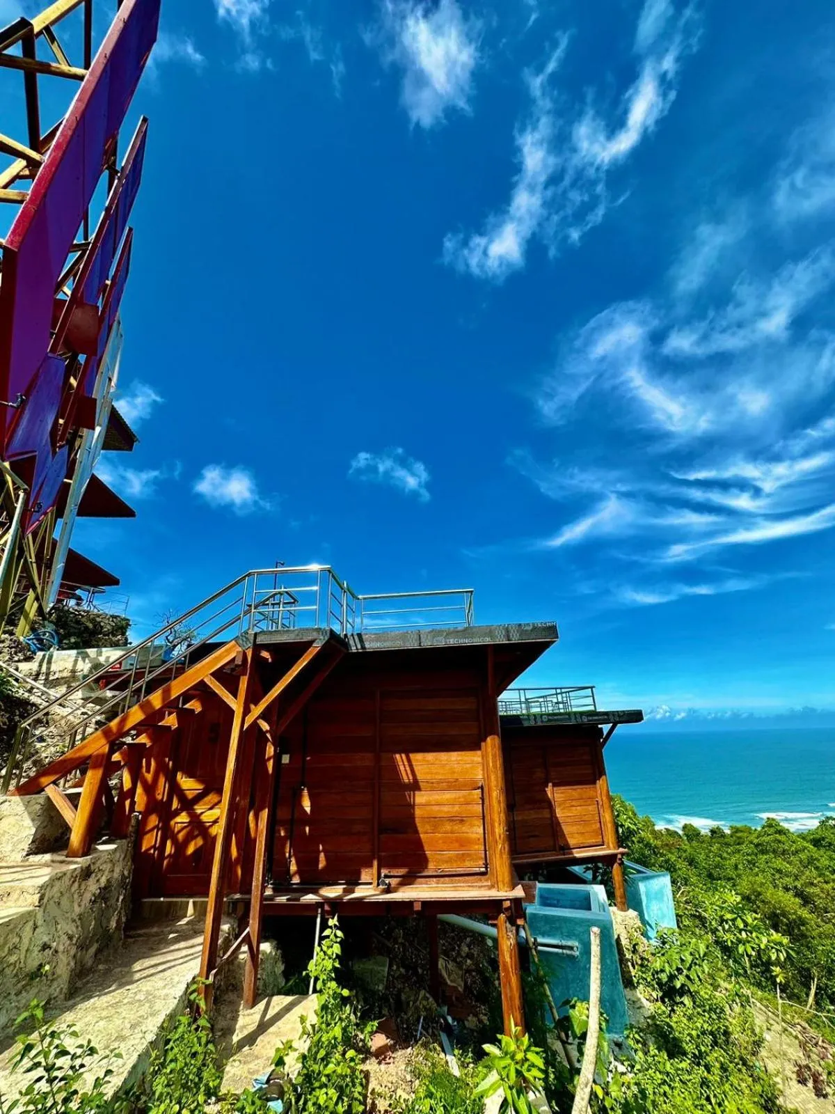 Property building in Glamping Omah Kayu at Watu Paris Jogja