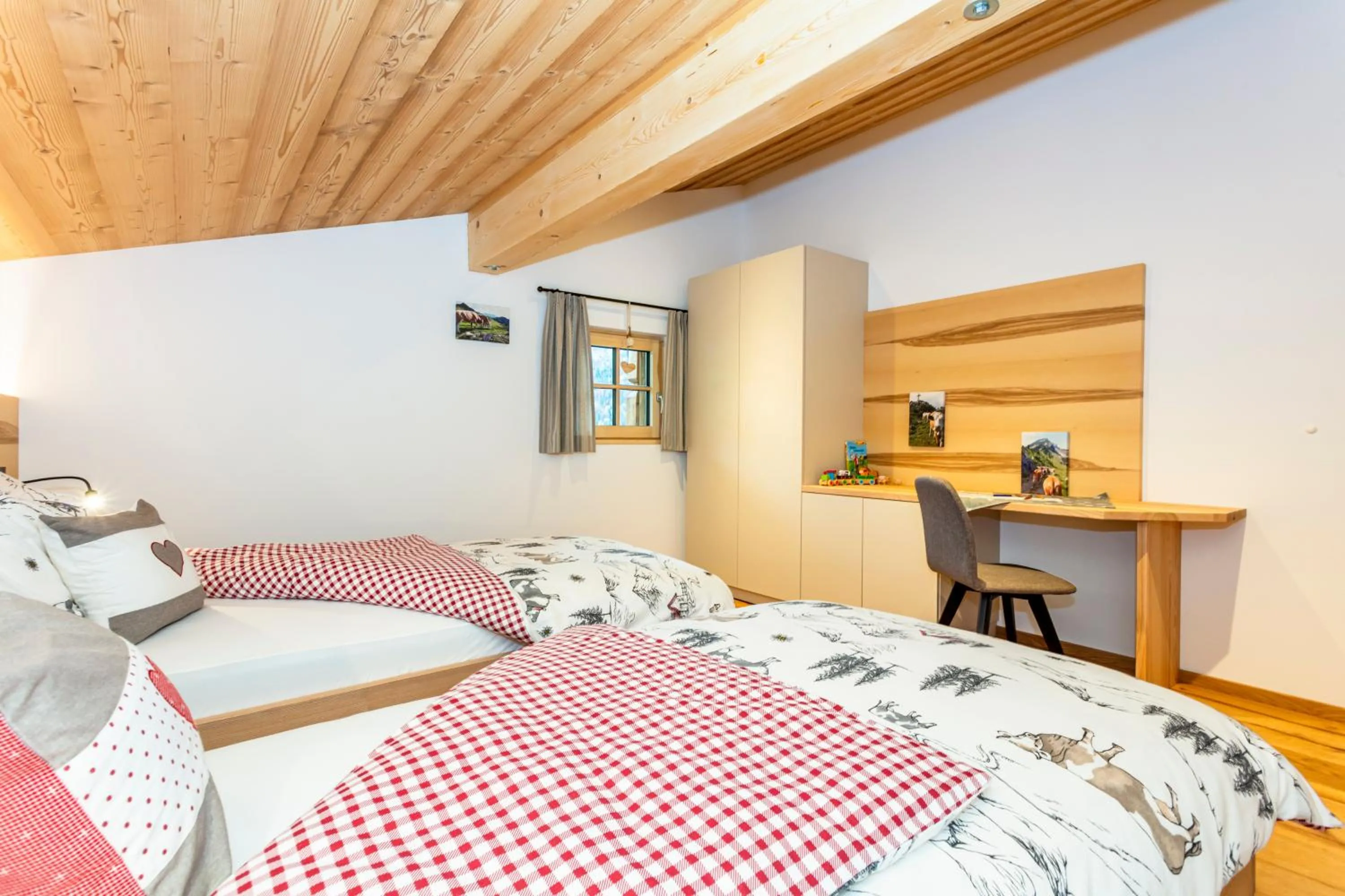 Bedroom, Bed in Biobauernhof Schneiderbauer
