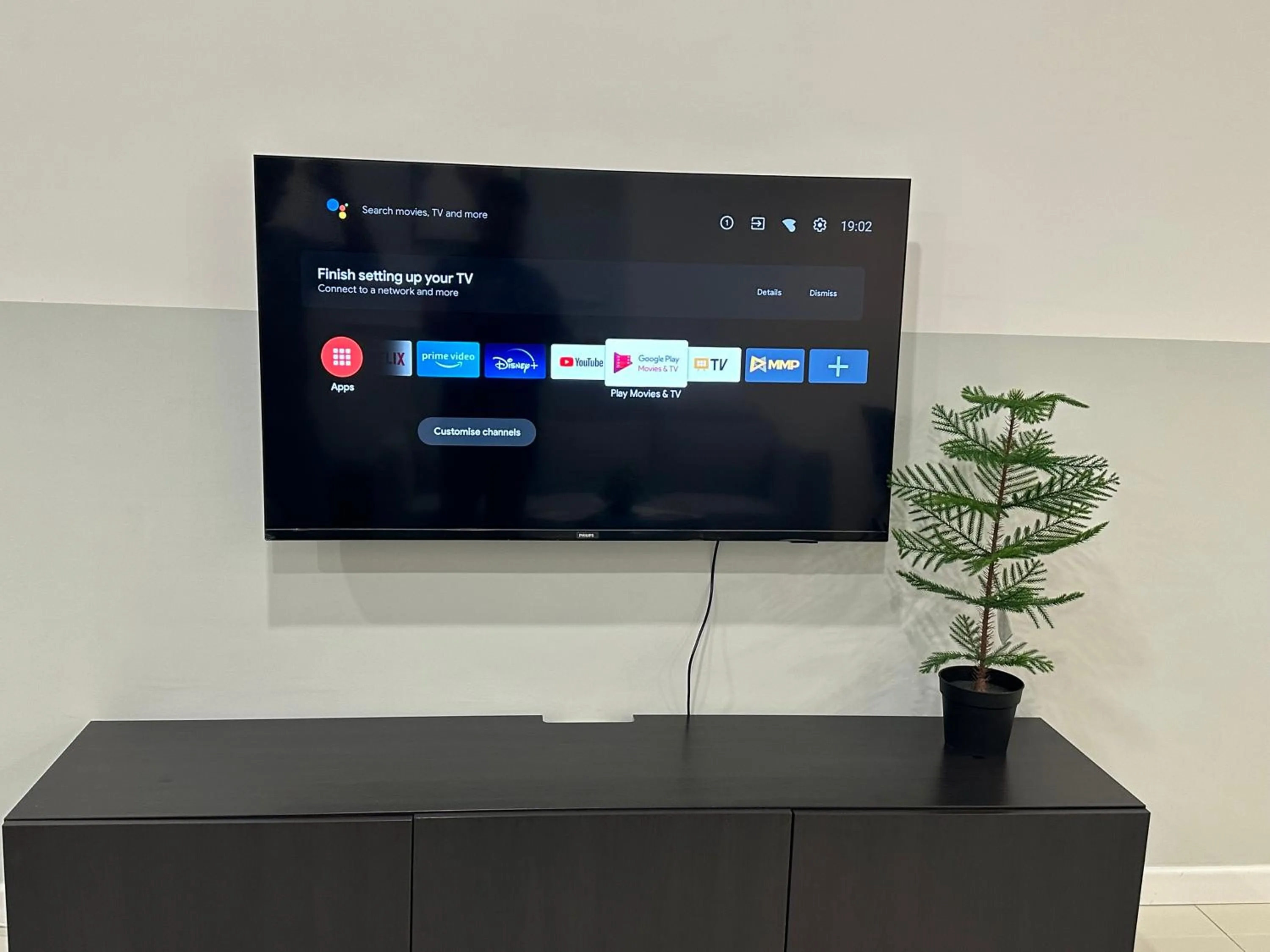 TV and multimedia in Chambers Suites KL