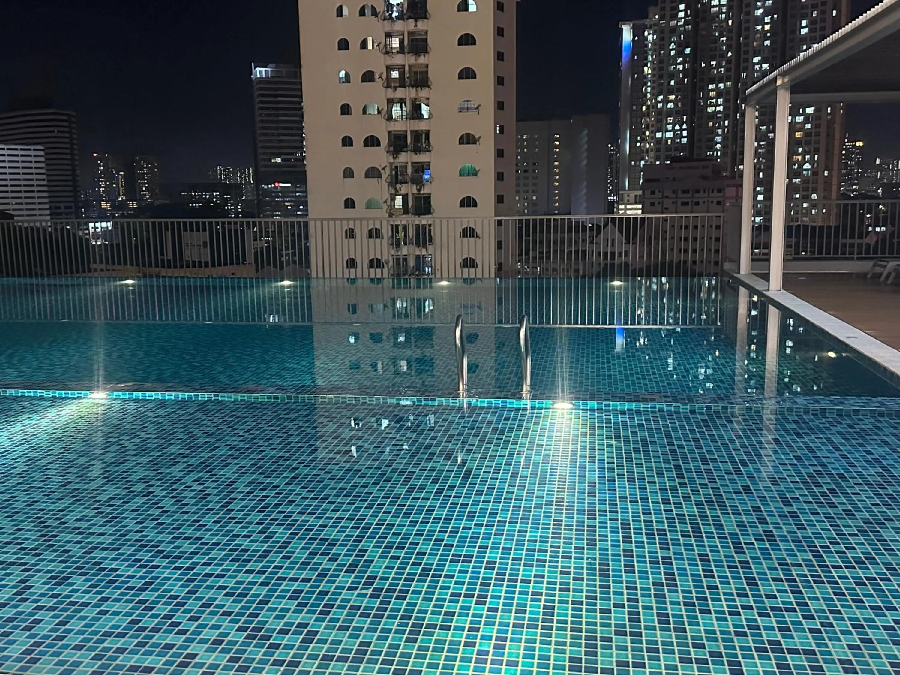 Pool view in Chambers Suites KL