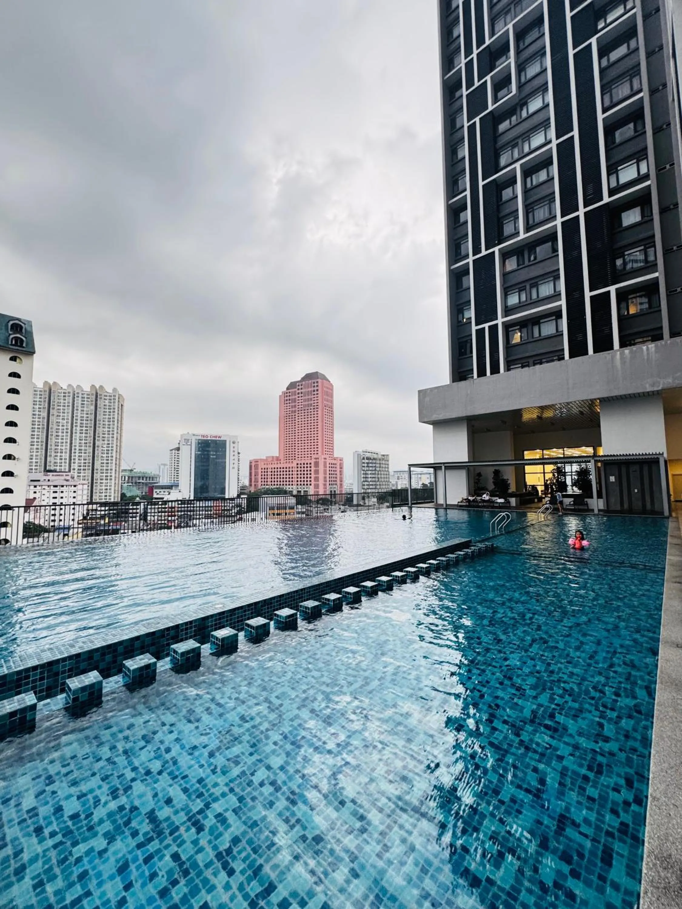 Swimming pool in Chambers Suites KL
