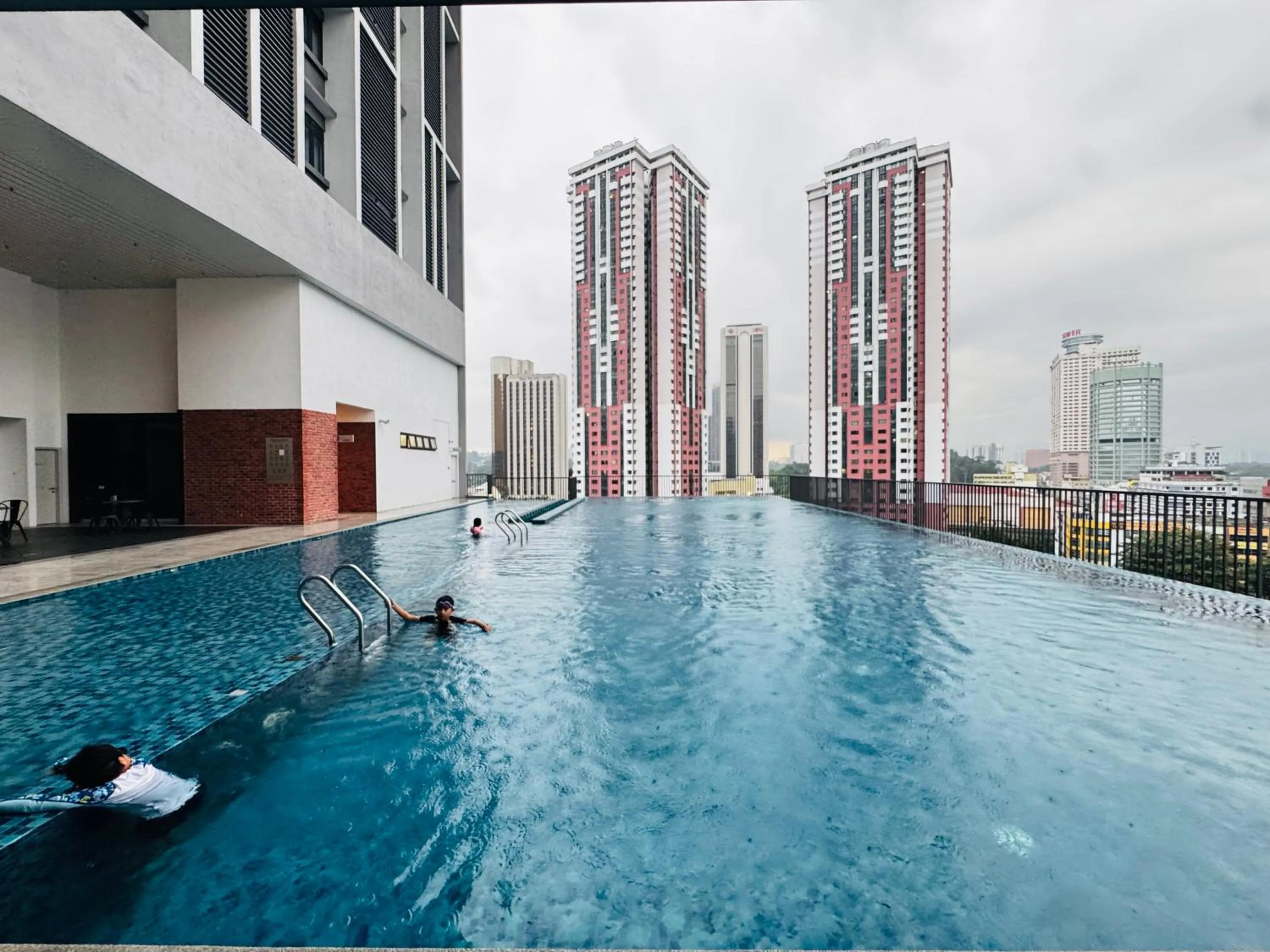 Swimming pool in Chambers Suites KL