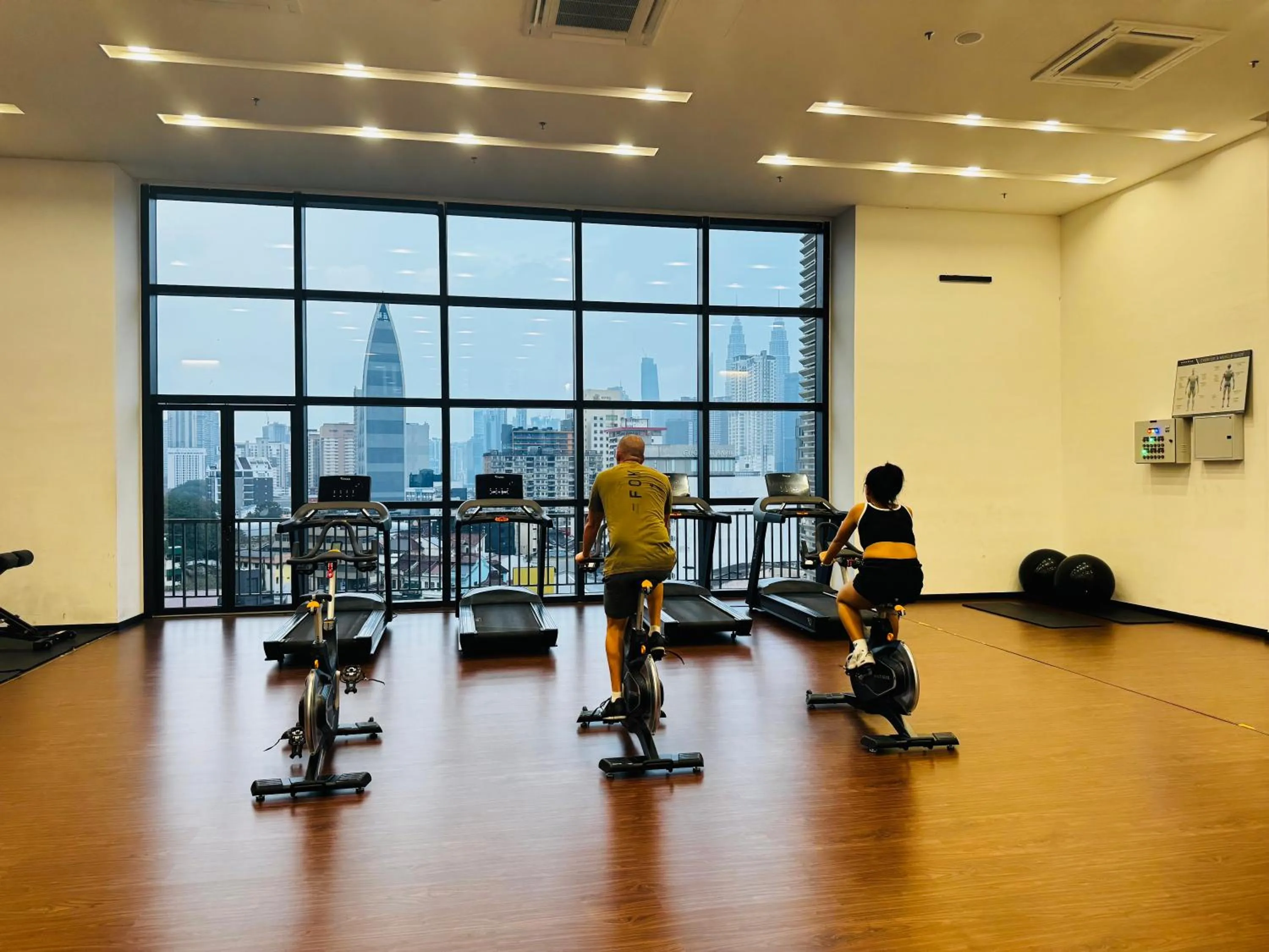 Fitness centre/facilities in Chambers Suites KL
