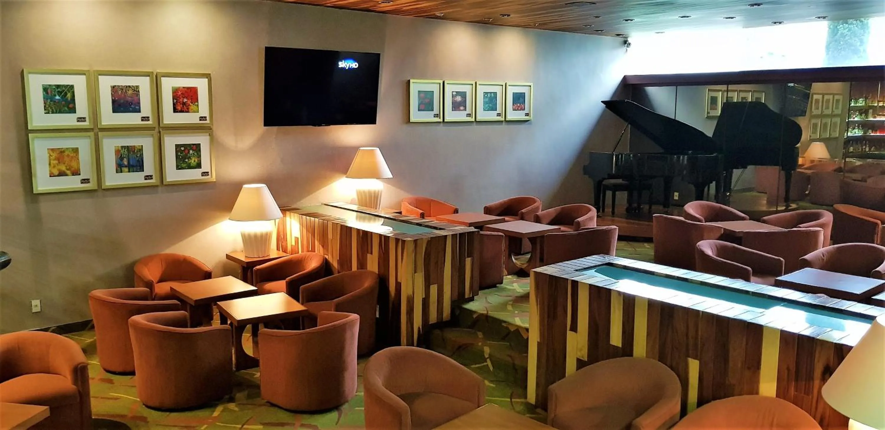 Lounge or bar in Hotel Finisterre
