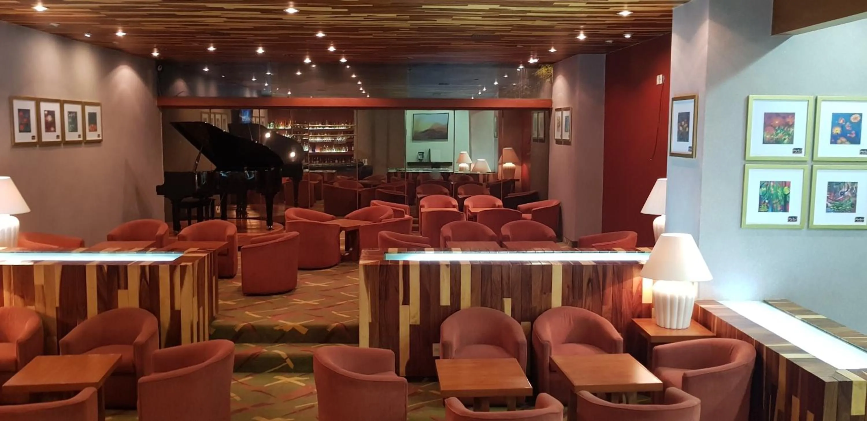 Lounge or bar in Hotel Finisterre