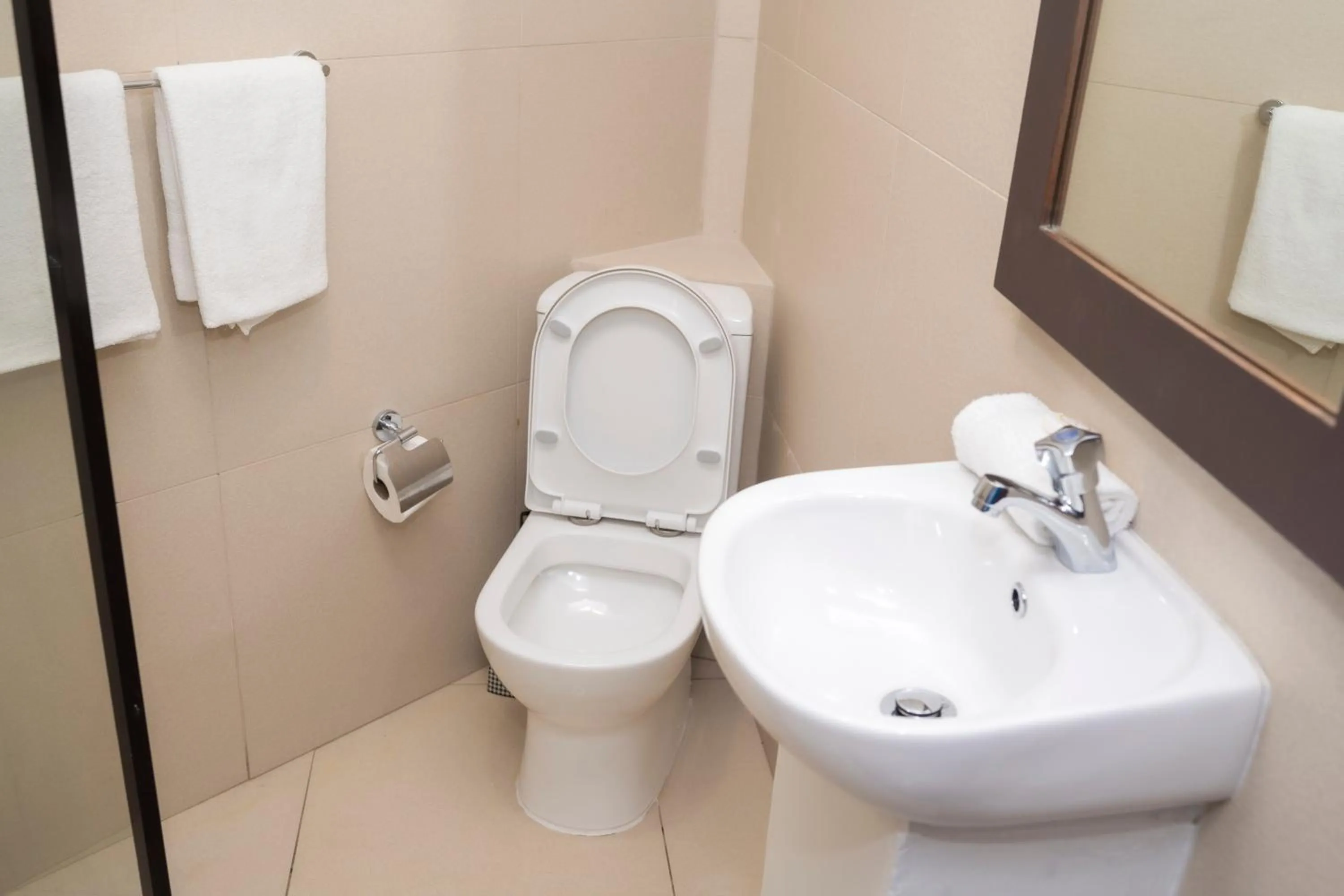 Toilet in Garden Apartments