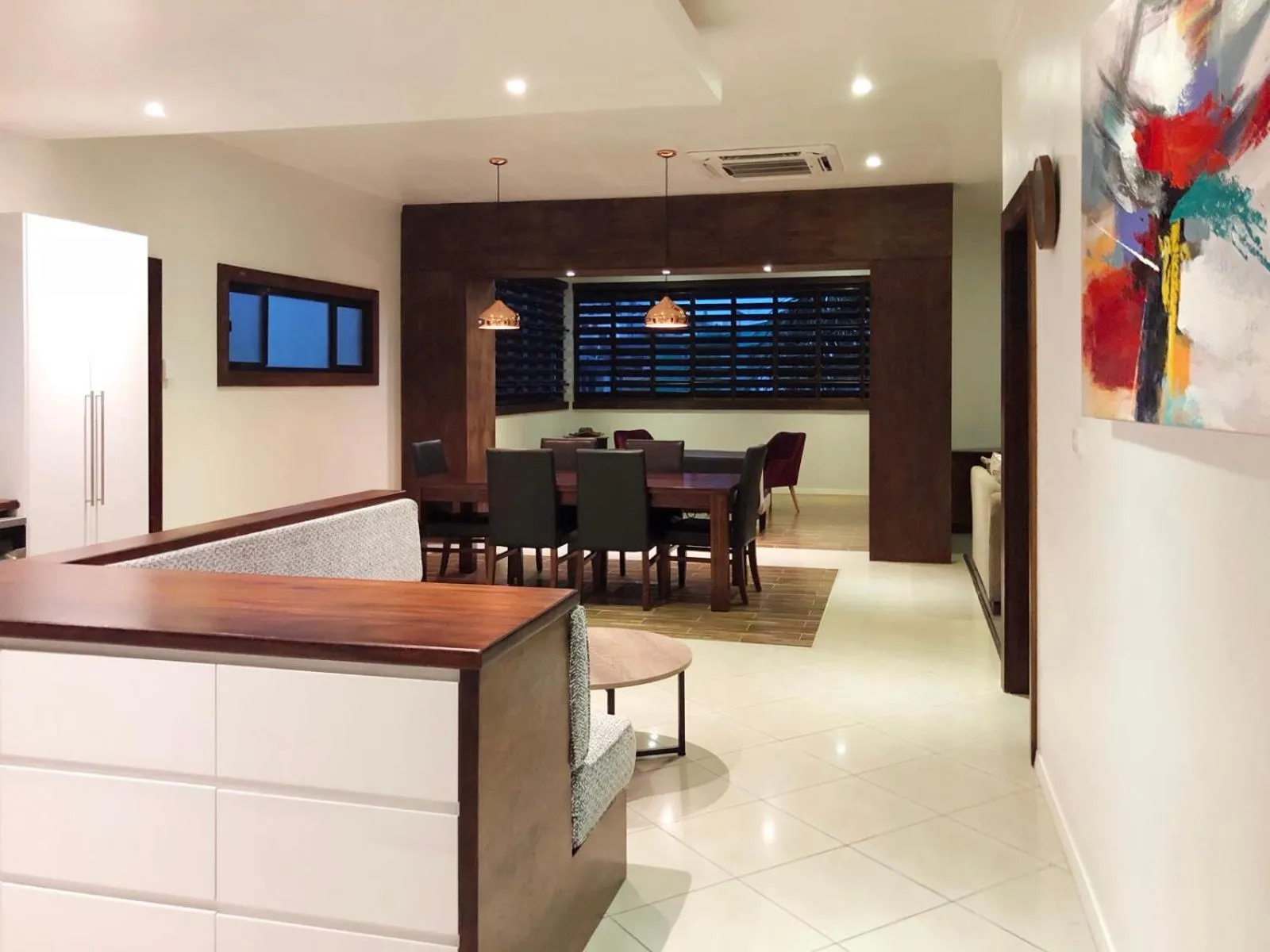 Dining area in Garden Apartments
