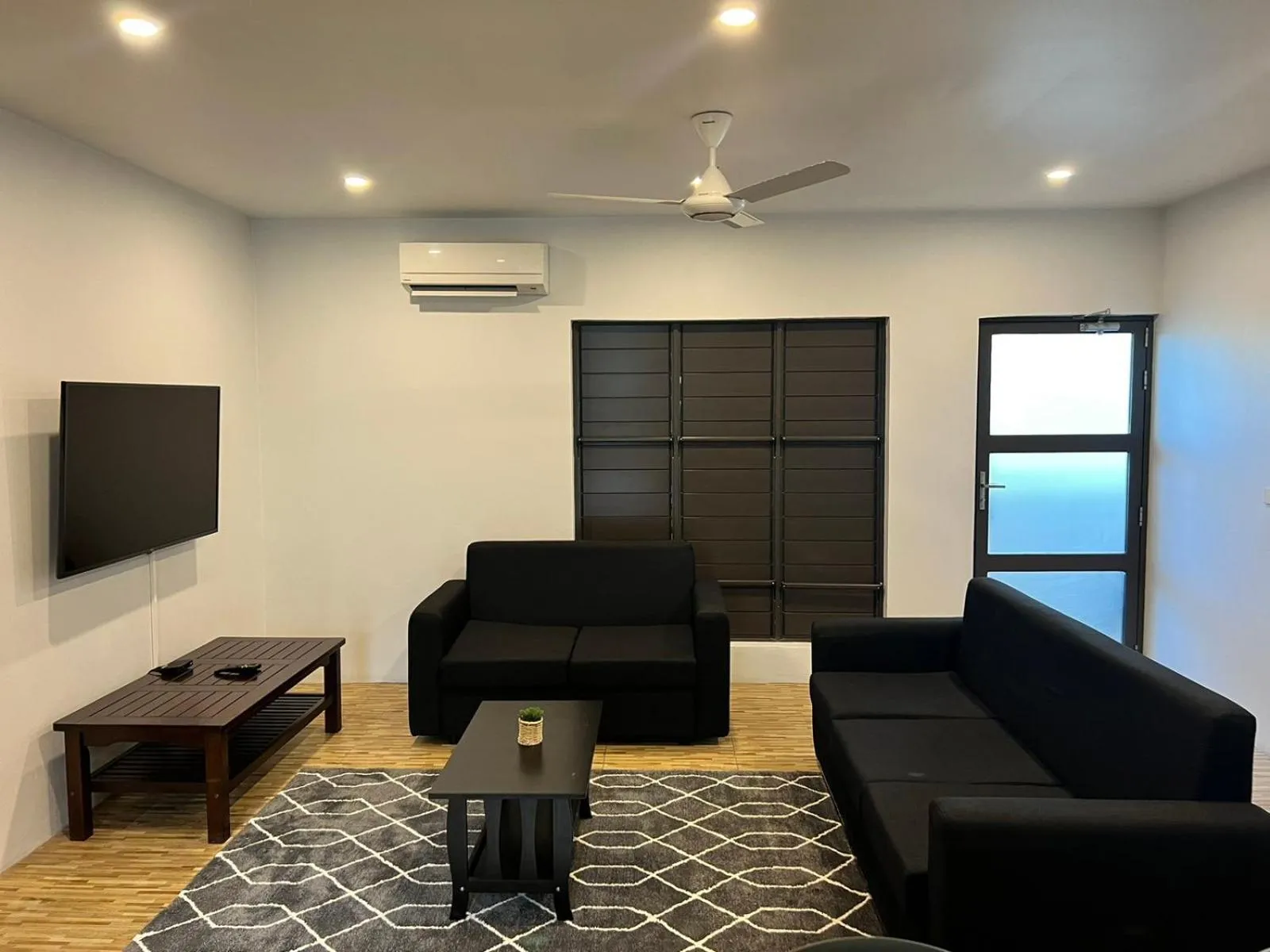 Living room in Garden Apartments