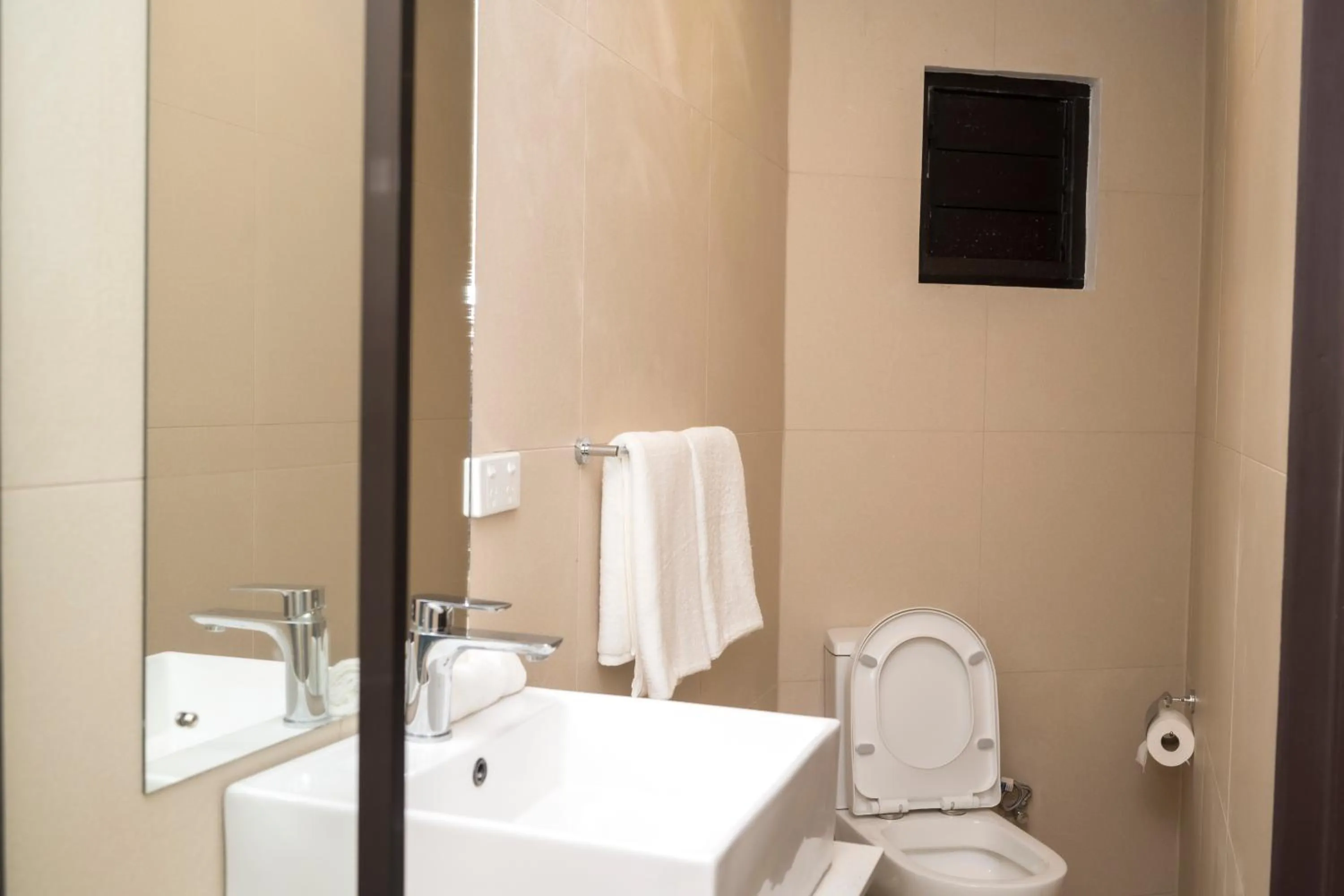 Toilet in Garden Apartments