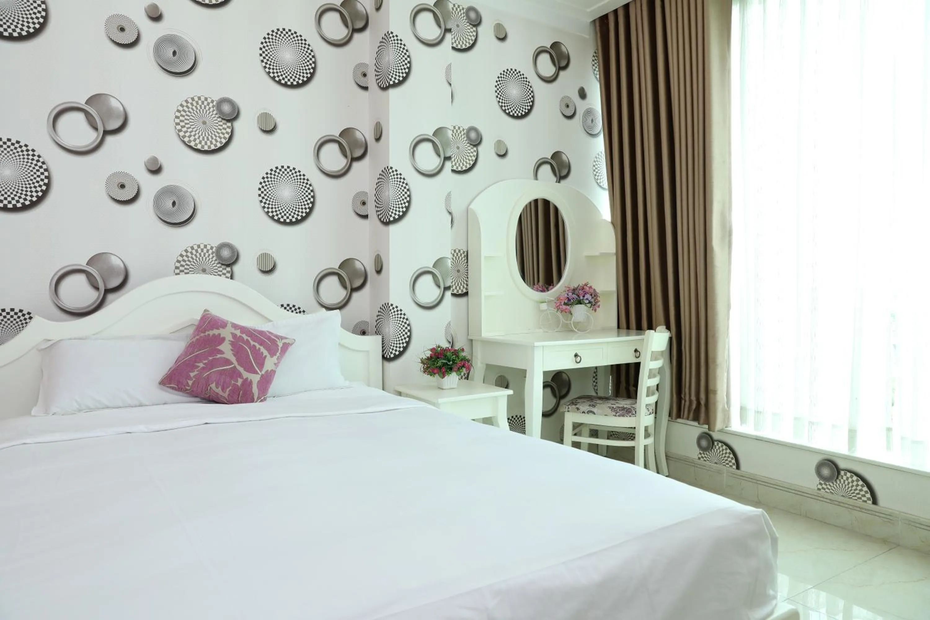 Bed in Thành Vinh Hotel & Apartment