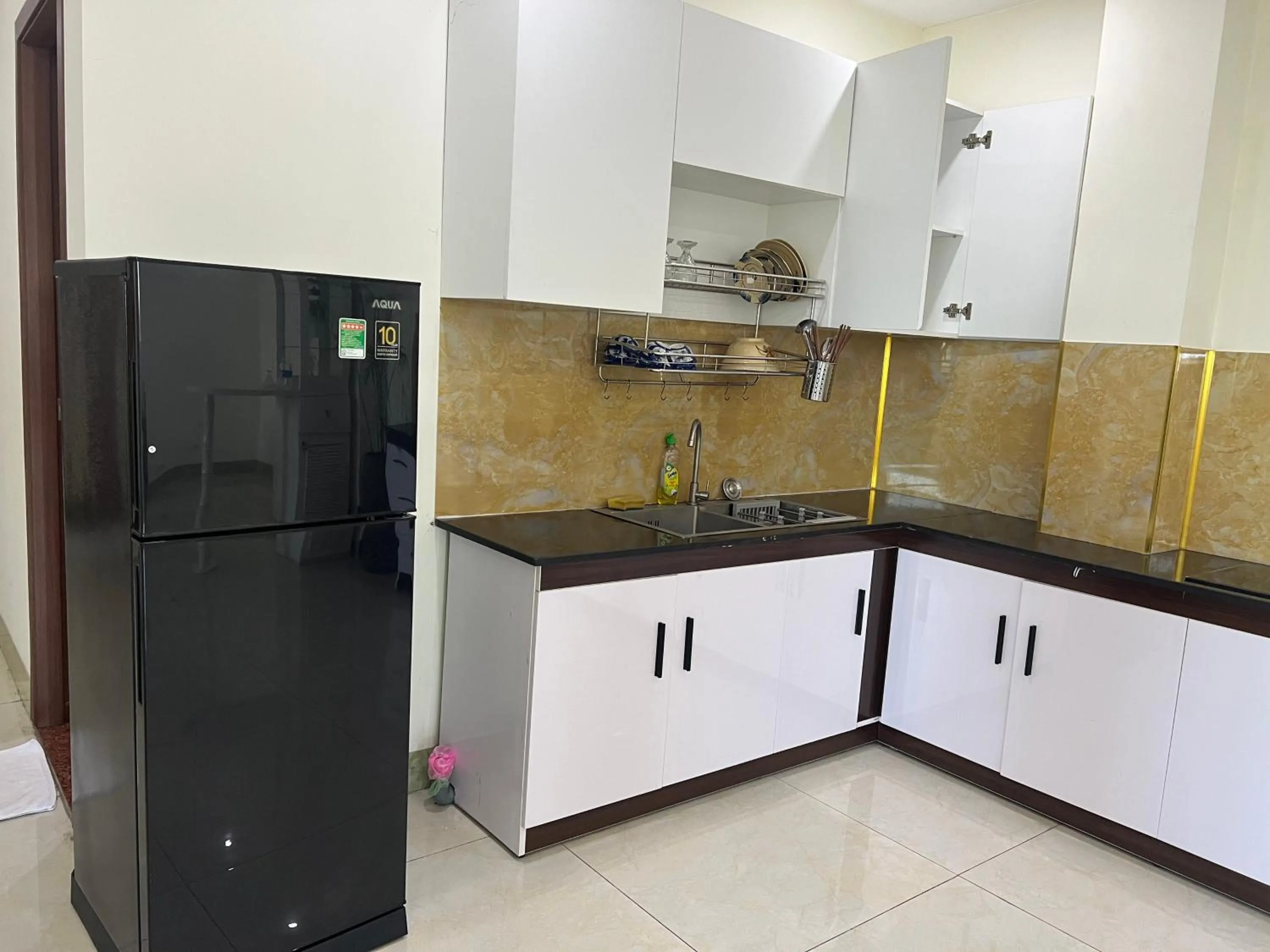 kitchen in Thành Vinh Hotel & Apartment