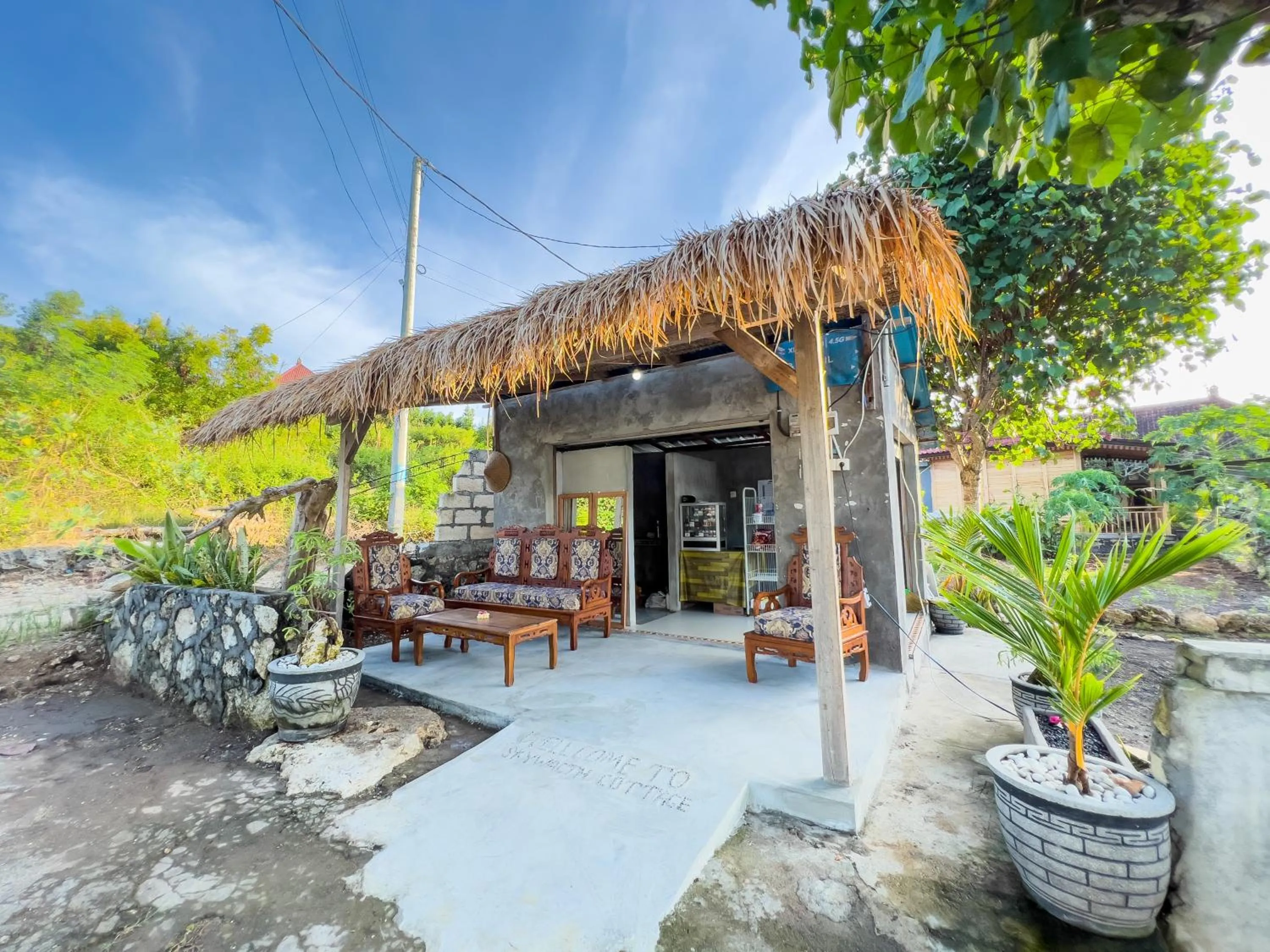 Lobby or reception in Skywatch cottage
