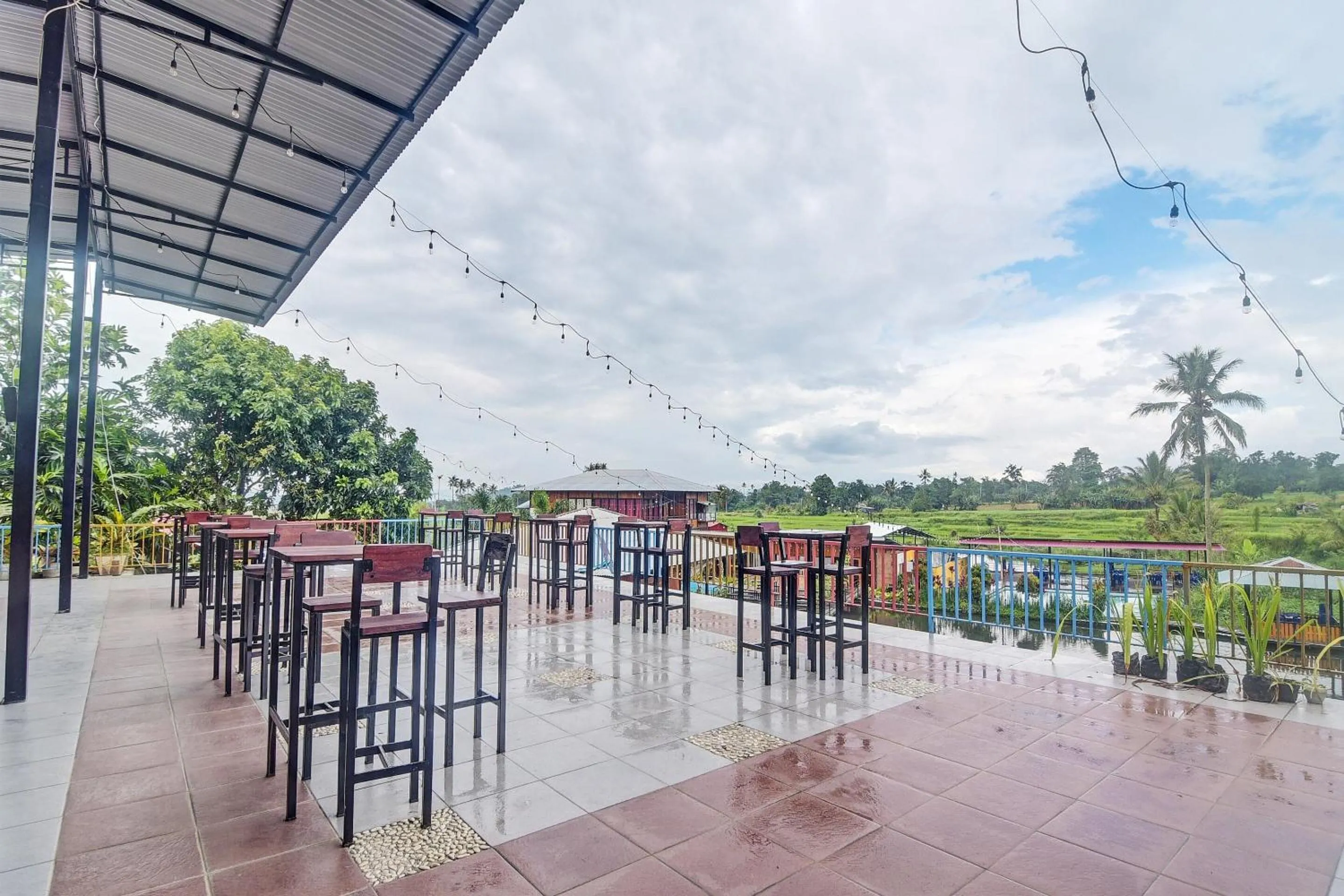 Lobby or reception in Hotel O Wawi Kadio Homestay