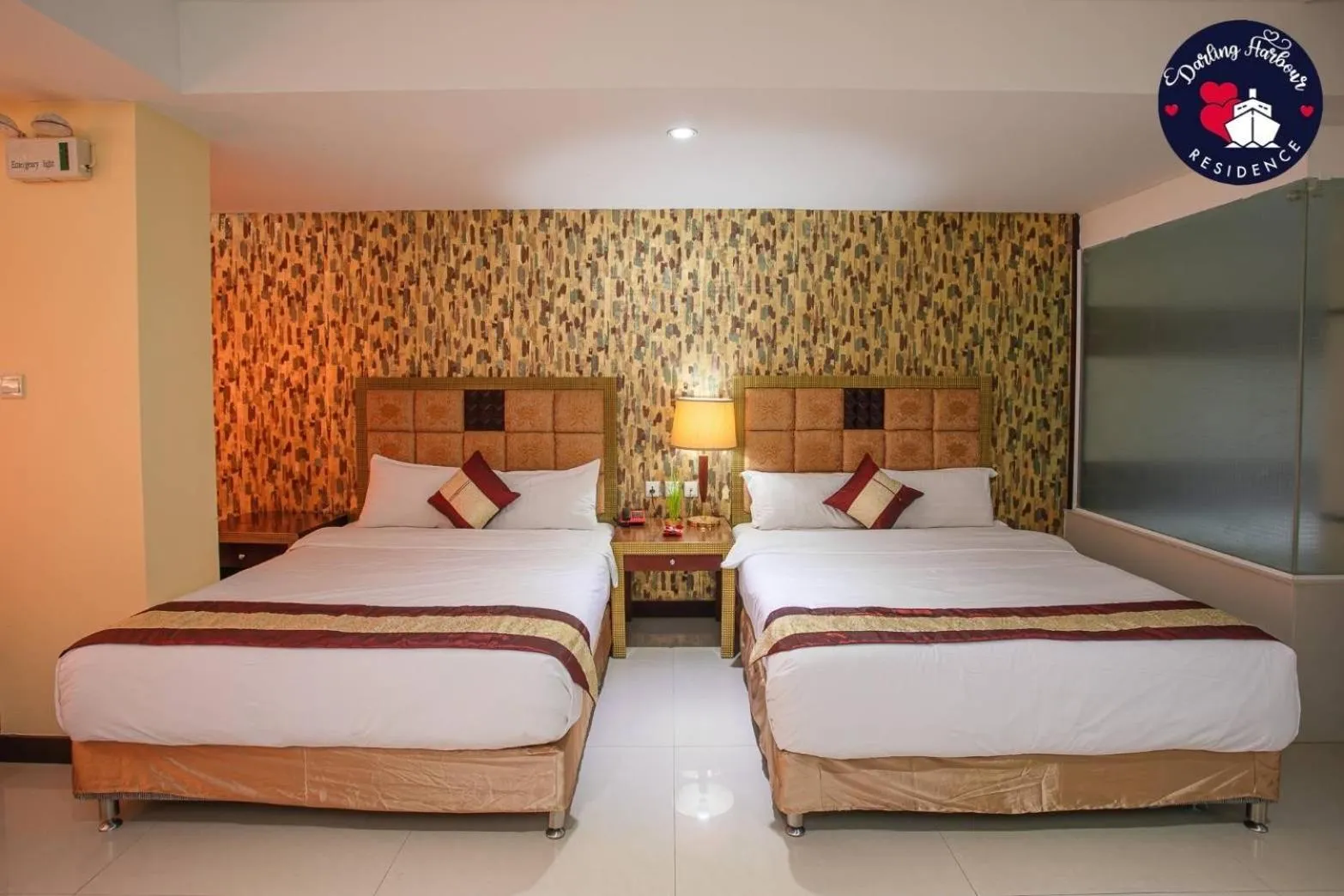 Photo of the whole room, Bed in Darling Harbour Residence - South Pattaya