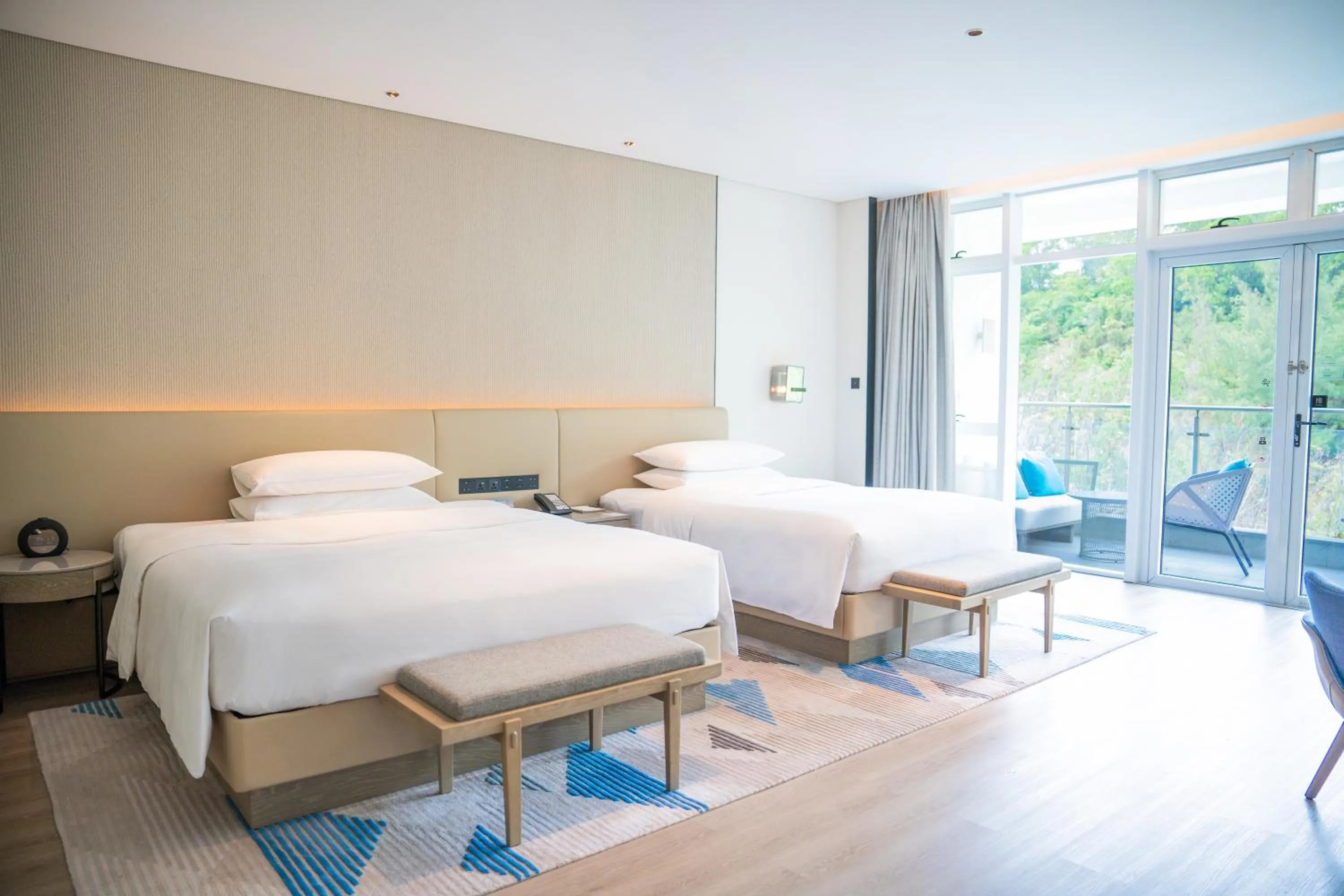 Bed in Sheraton Beihai Resort