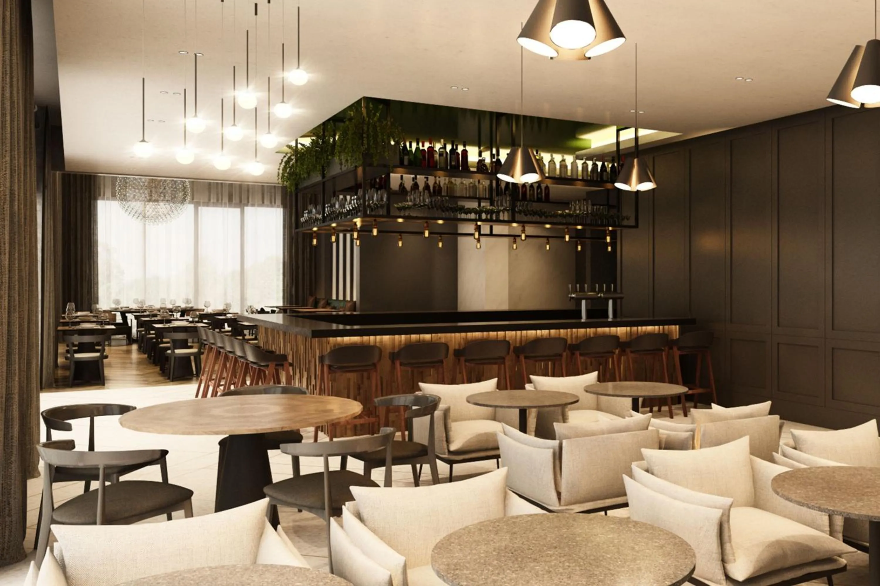 Lounge or bar in Four Points by Sheraton Budapest Danube