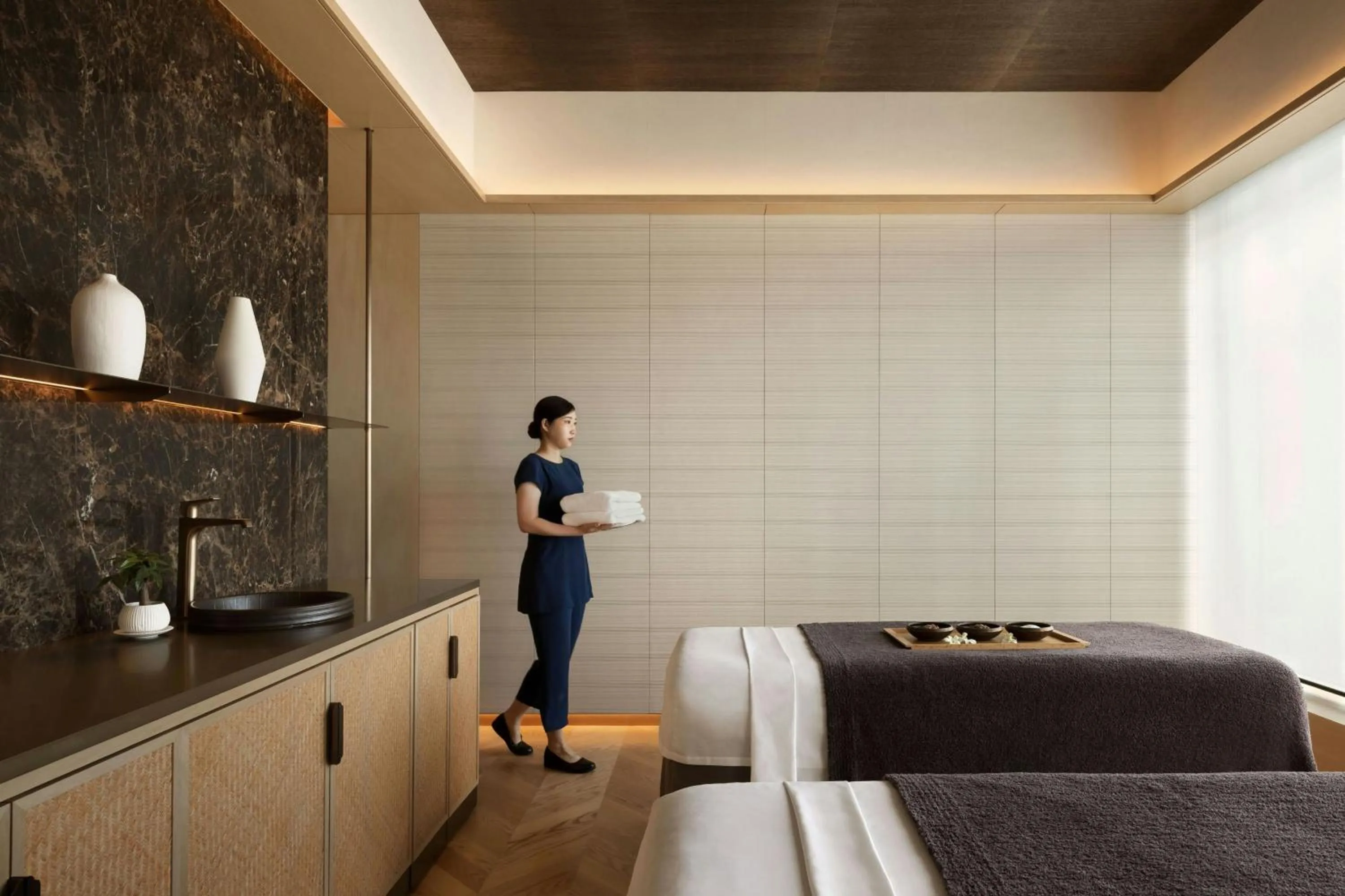 Spa and wellness centre/facilities in The Ritz-Carlton Fukuoka