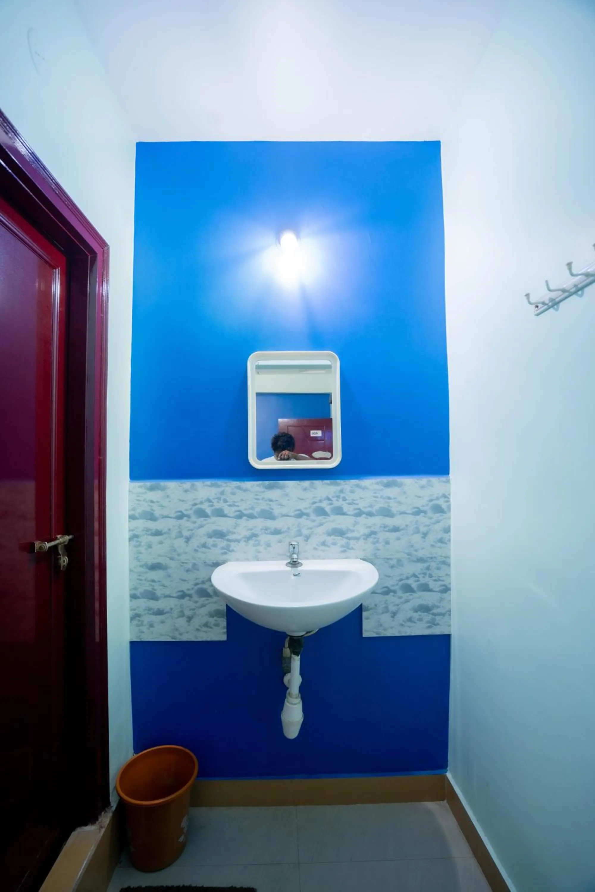 Bathroom in Sree Theja Residency