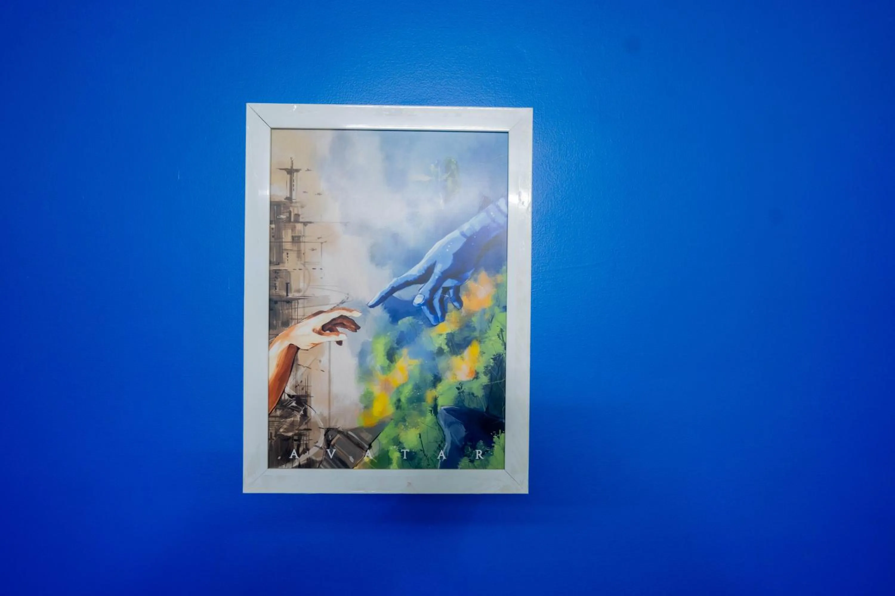 Decorative detail in Sree Theja Residency