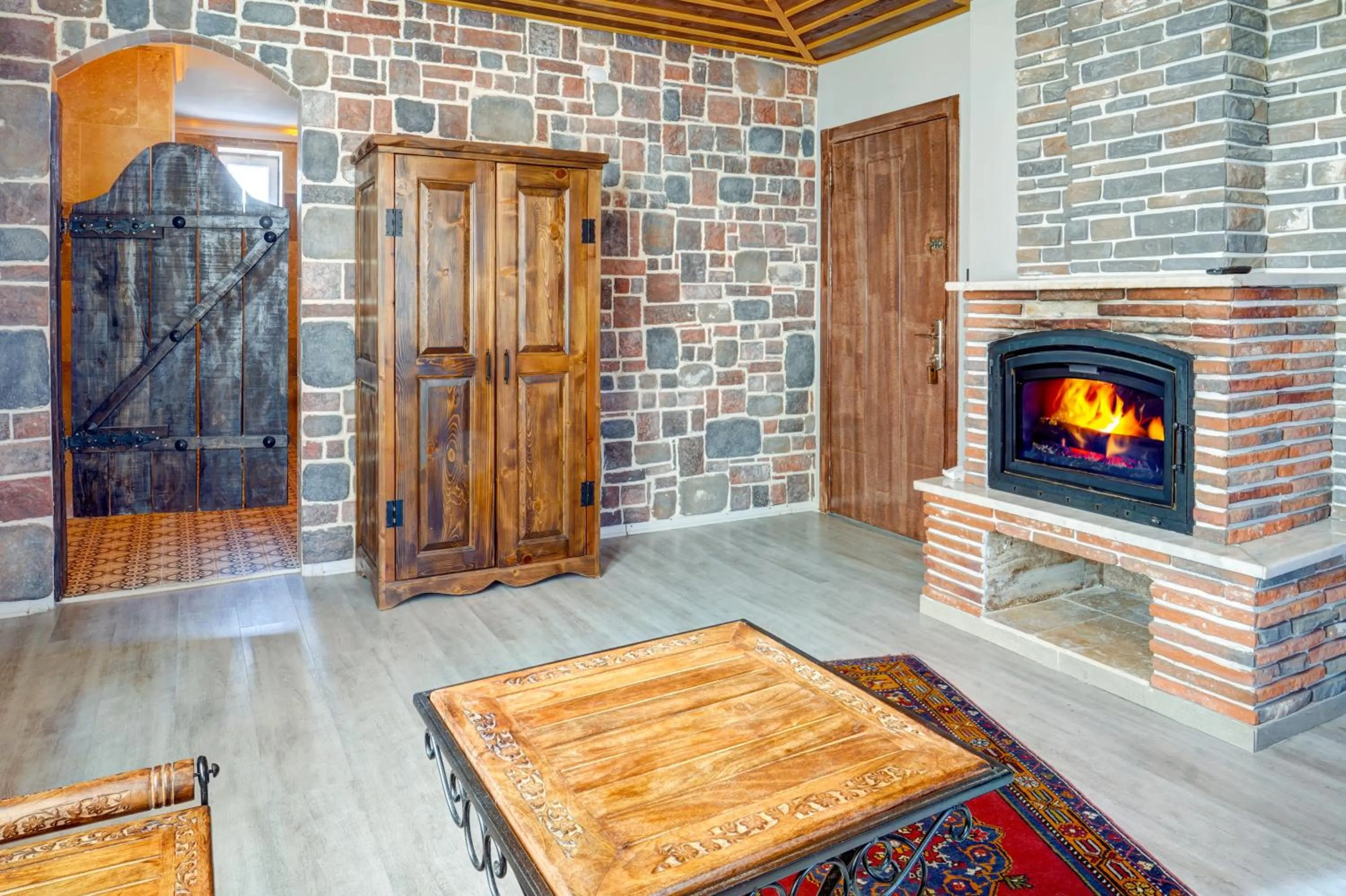 fireplace in Moonlight of Cappadocia