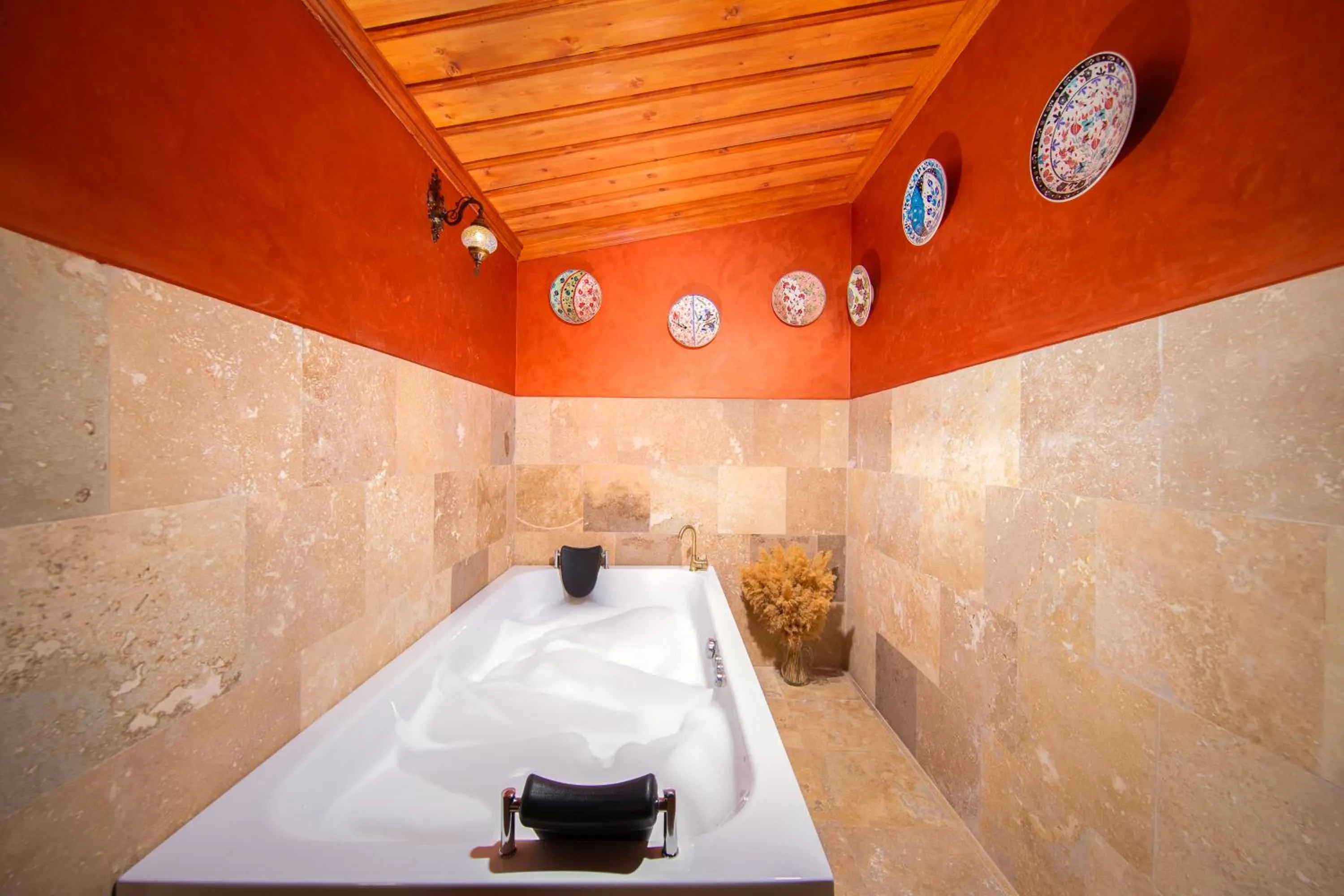 Hot Tub in Moonlight of Cappadocia