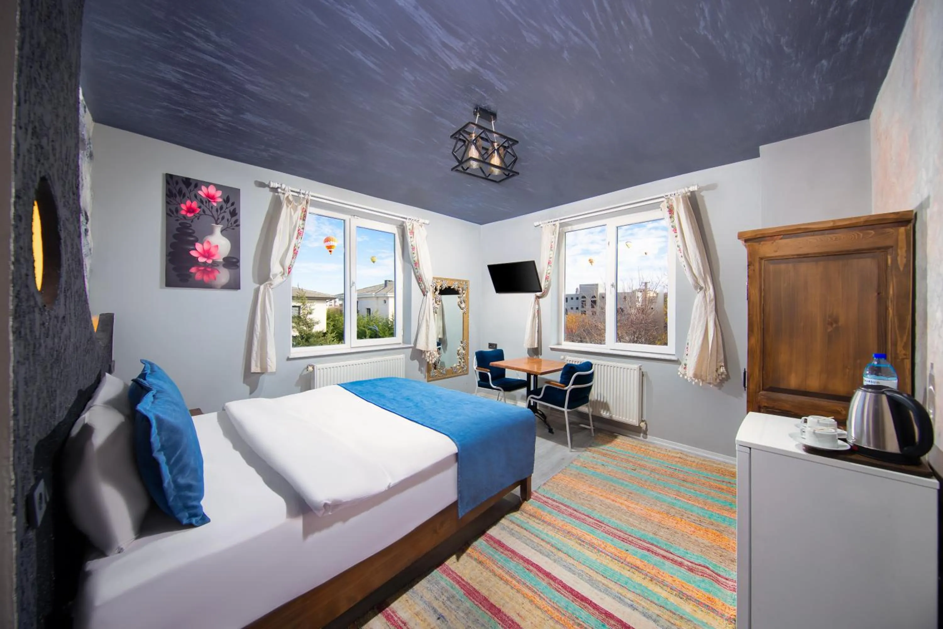 Bed in Moonlight of Cappadocia