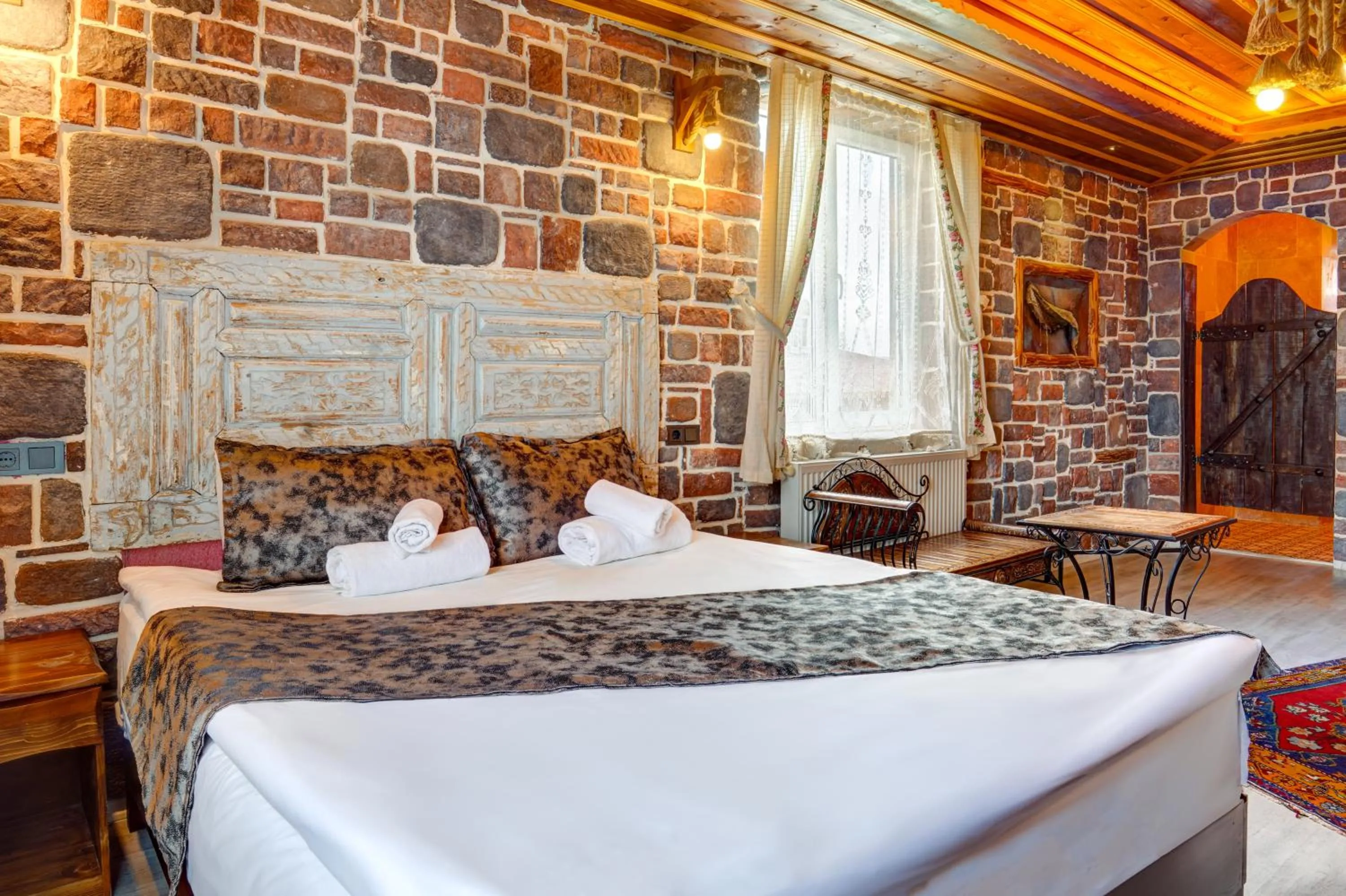 Bed in Moonlight of Cappadocia