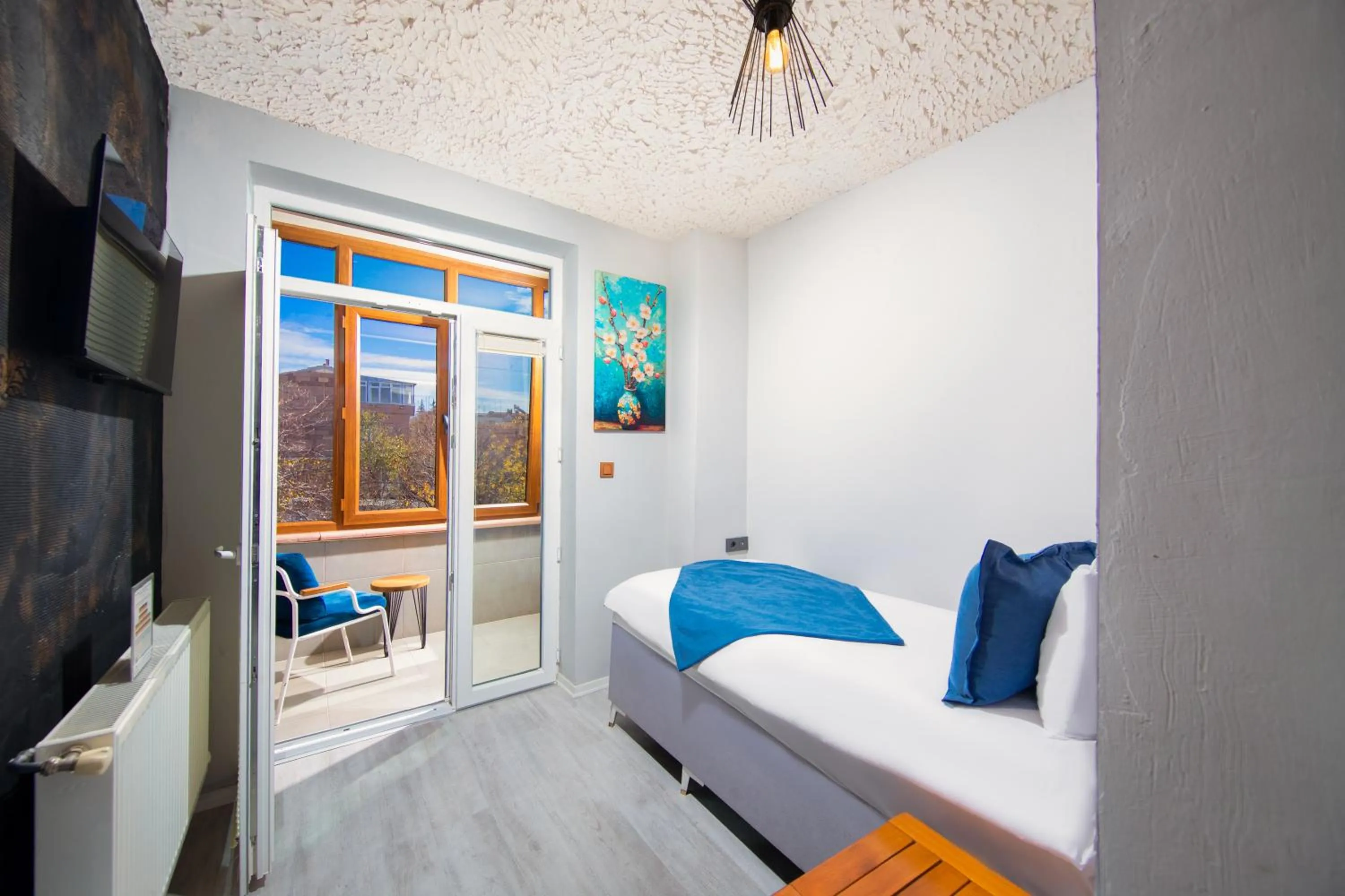 Bed in Moonlight of Cappadocia