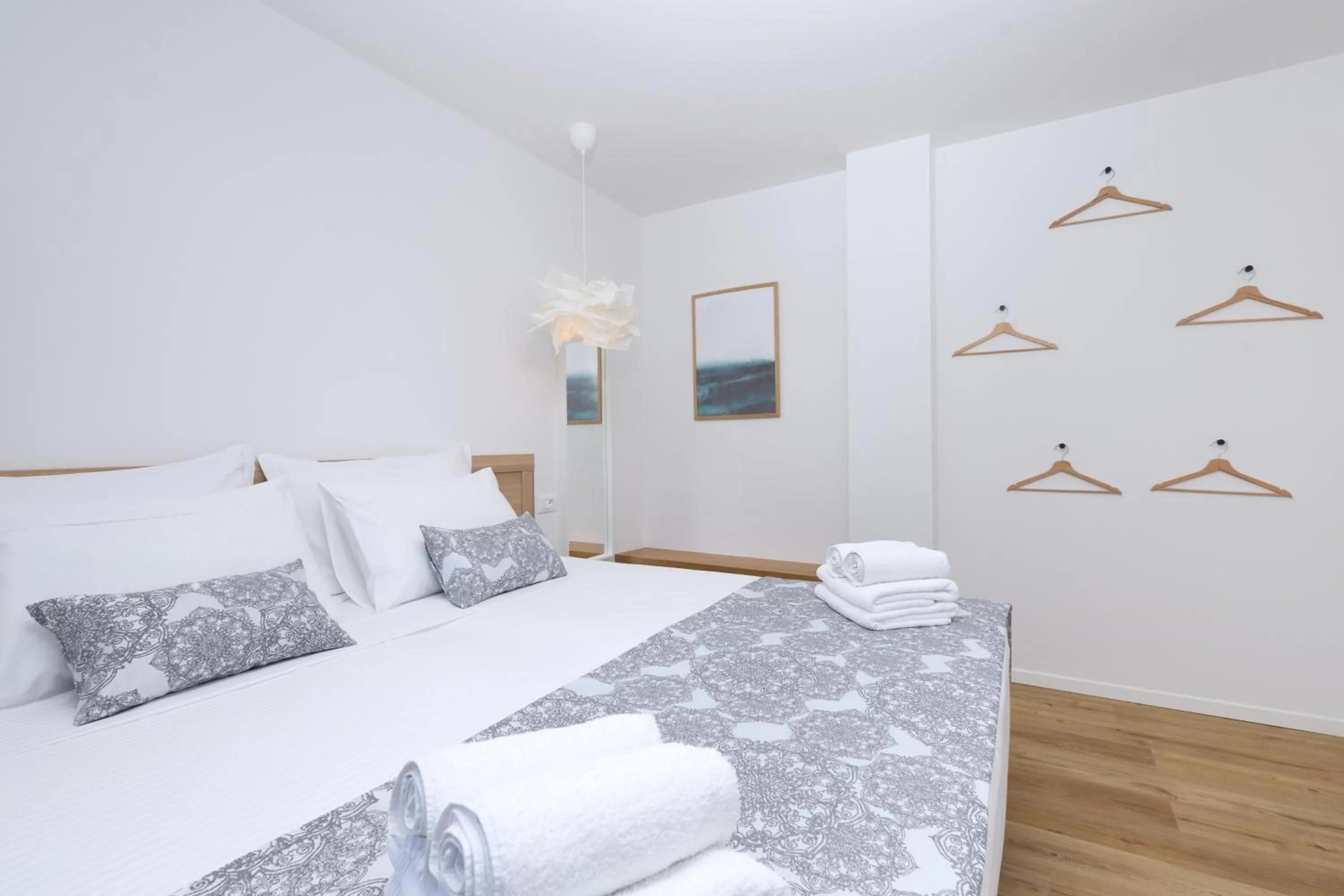 Bed in Plitvice Nest